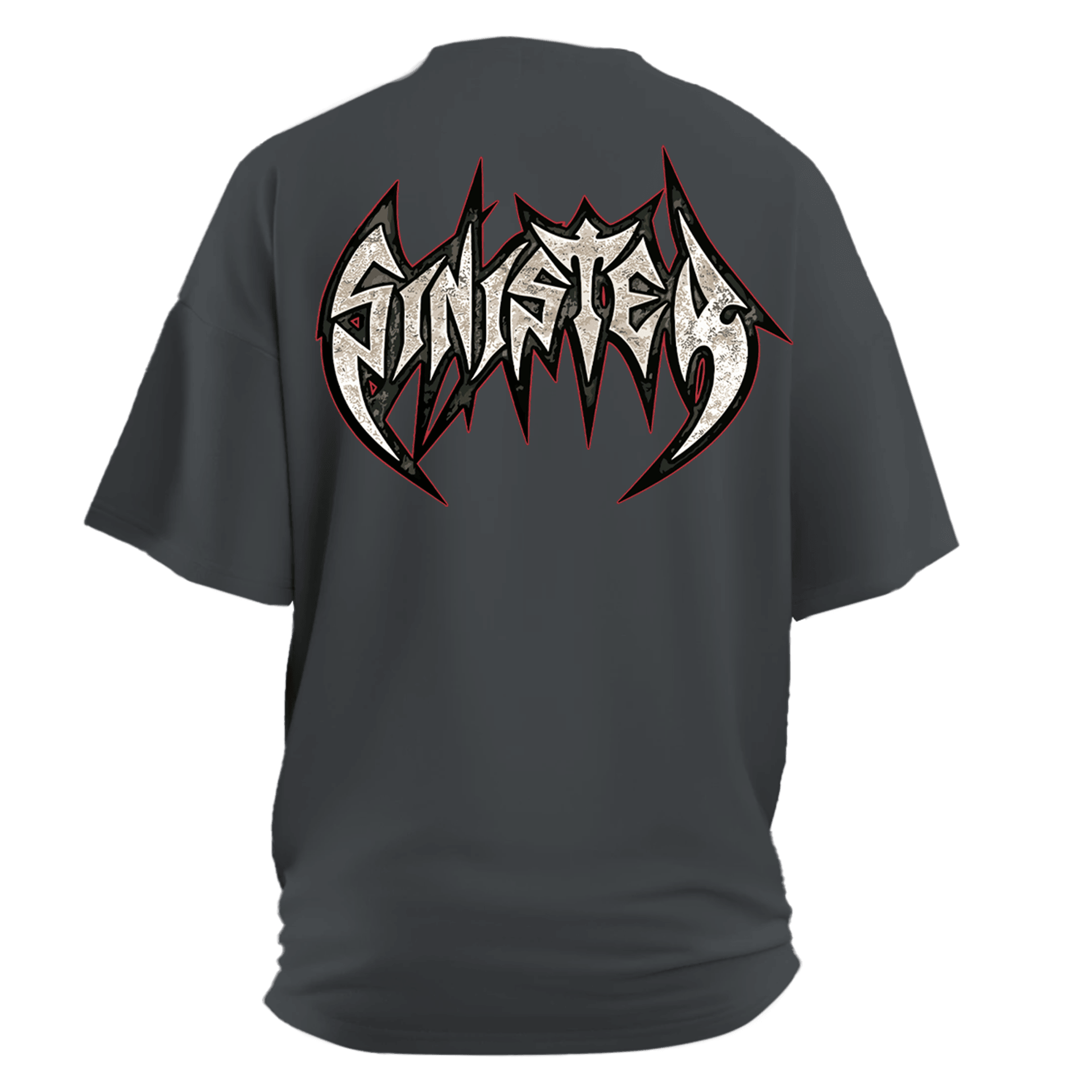 Sinister Gothic Series Ön ve Arka Baskılı (Unisex Tişört)