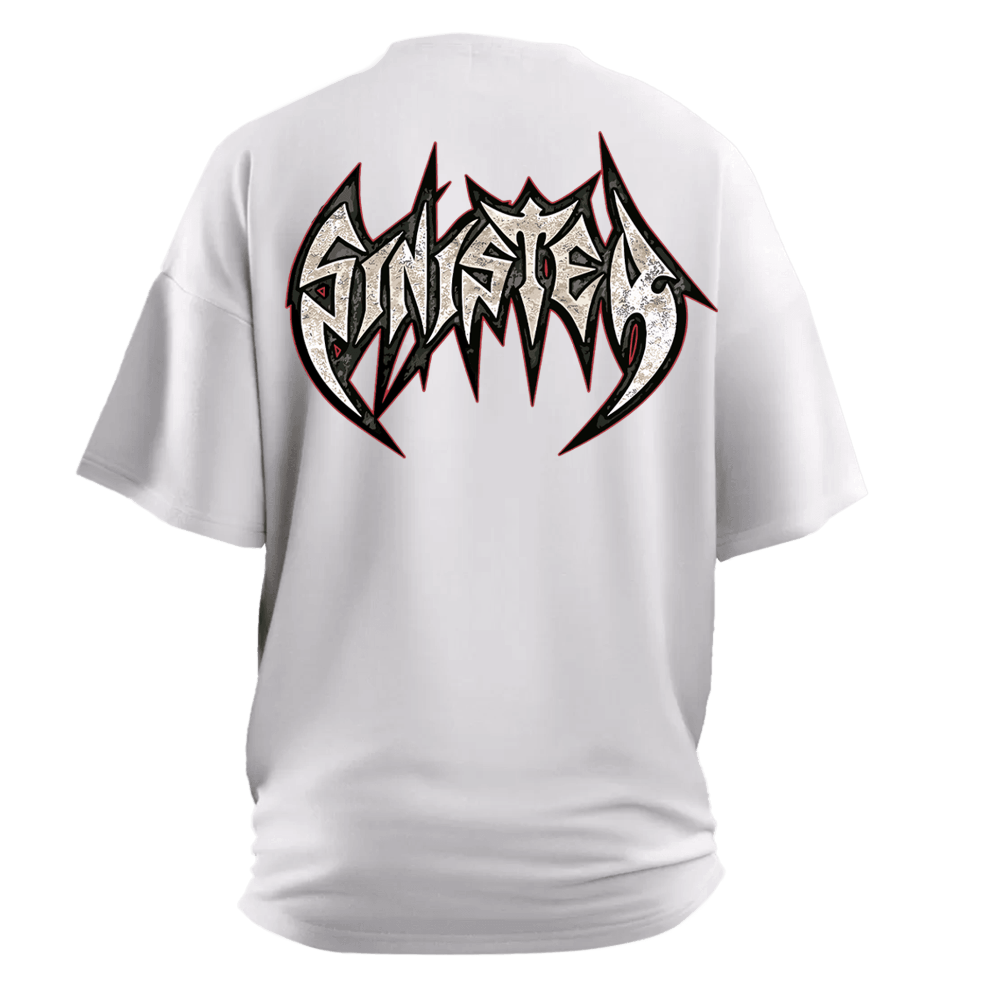 Sinister Gothic Series Ön ve Arka Baskılı (Unisex Tişört)