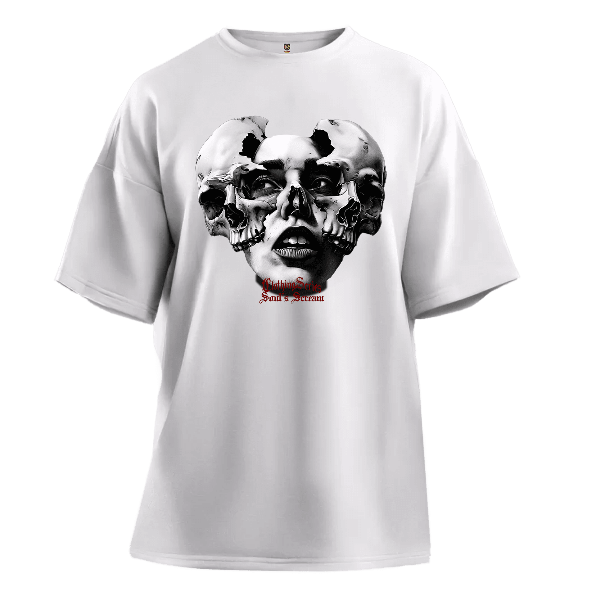 Soul's Scream Gothic Series Ön  Baskılı (Unisex Tişört)