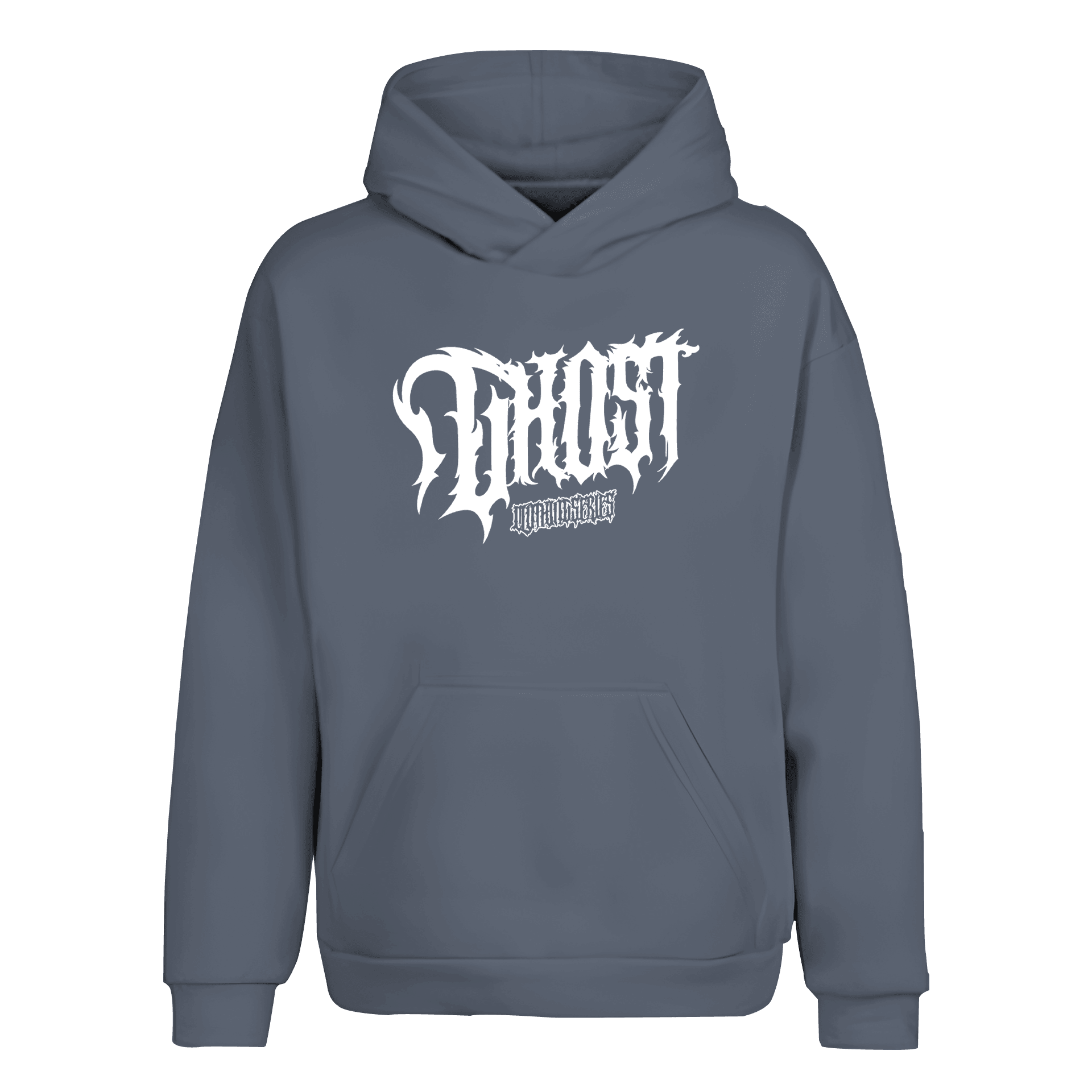 Ghost   Ön ve Arka xBaskılı (Unisex Hoodie )