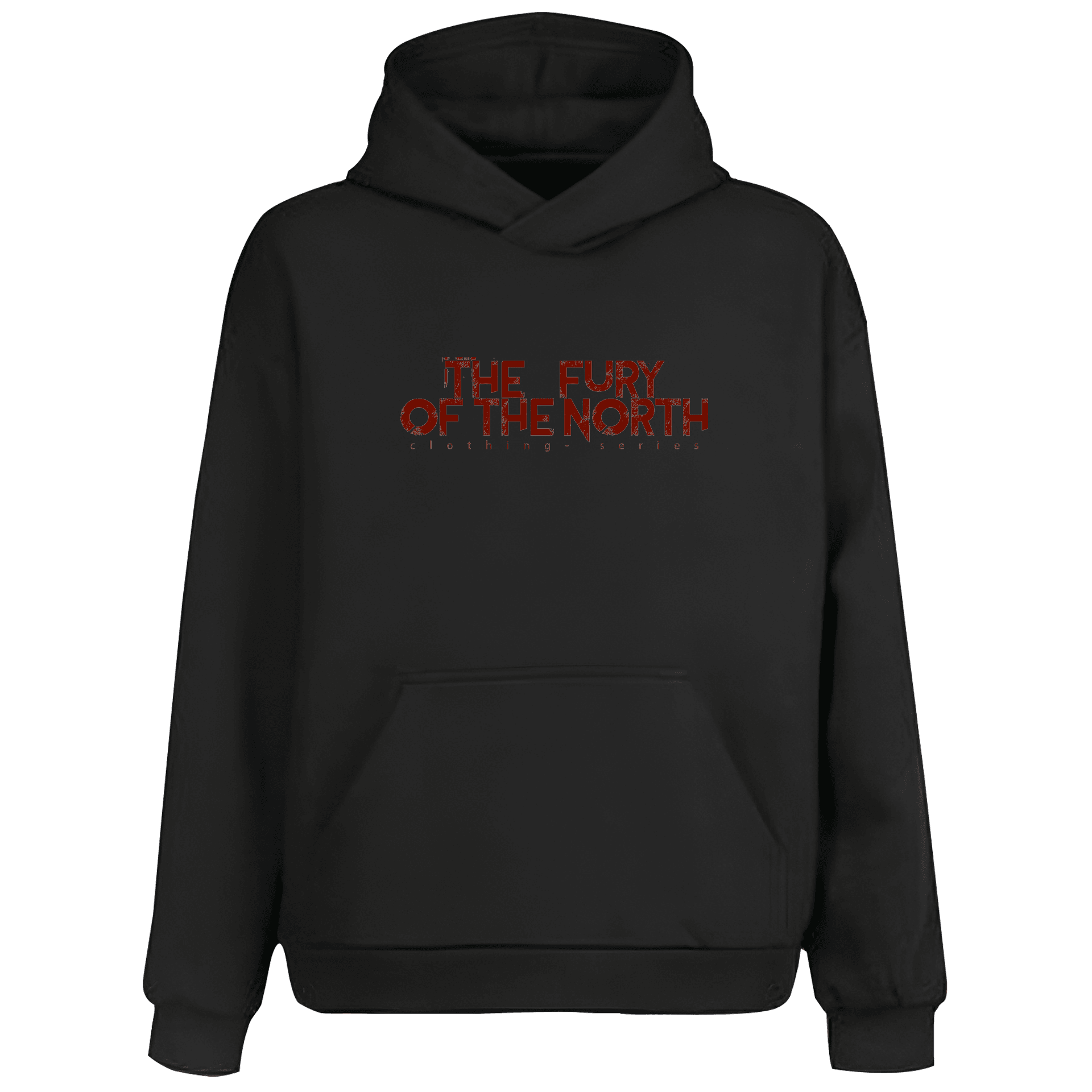 The Fury of the North Ön Ve Arka Baskılı  Nordic Series (Unisex Hoodie )