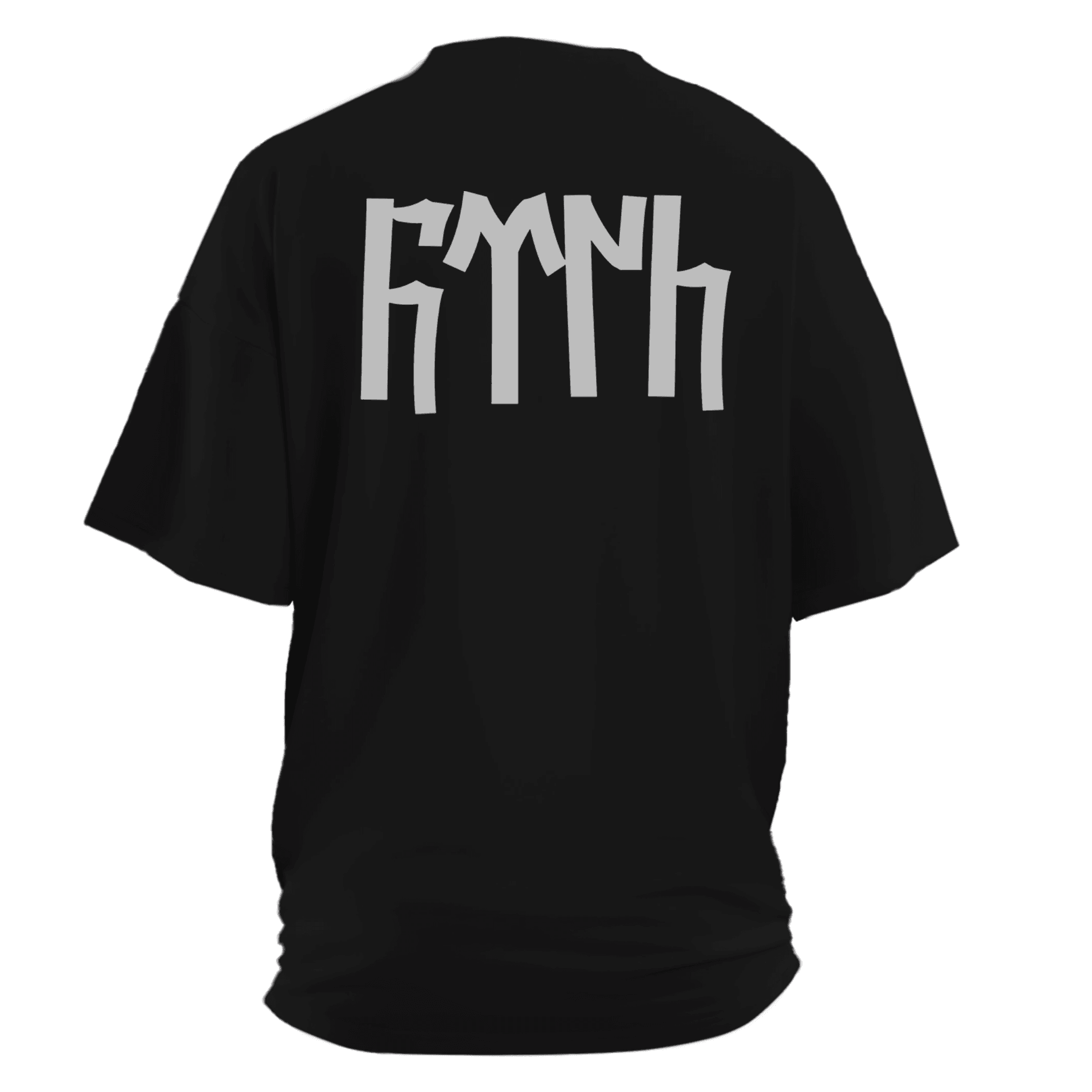 Türk Text   Ön ve Arka  Baskılı   (Unisex Tişört)