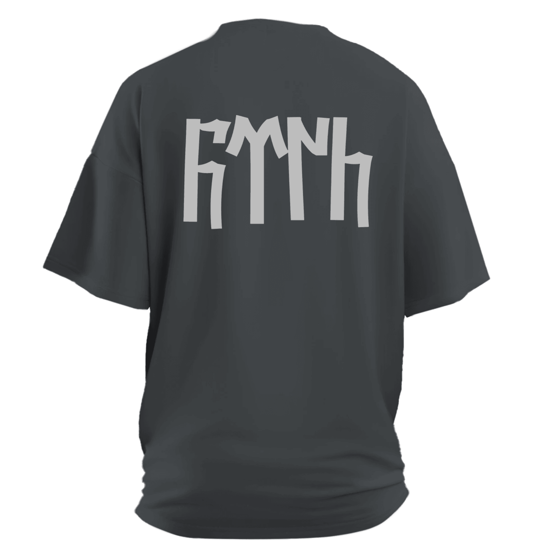Türk Text   Ön ve Arka  Baskılı   (Unisex Tişört)