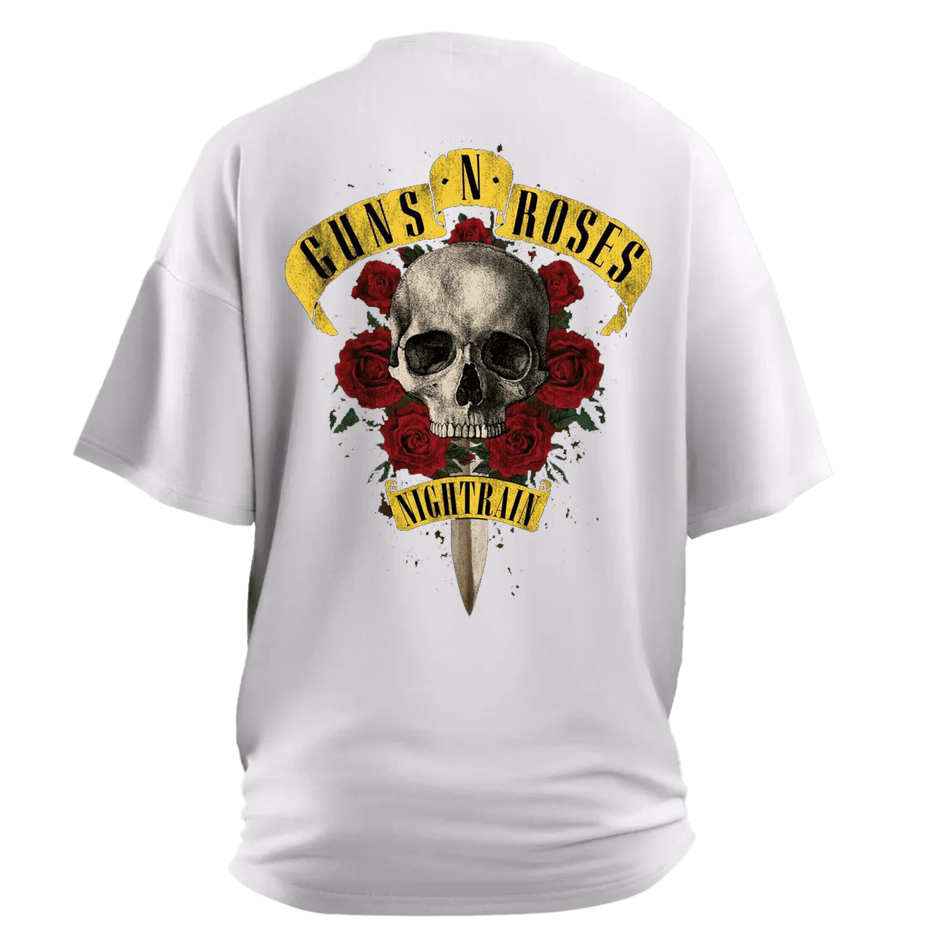 Guns"N Roses Ön Arka Baskılı (Unisex Tişört )