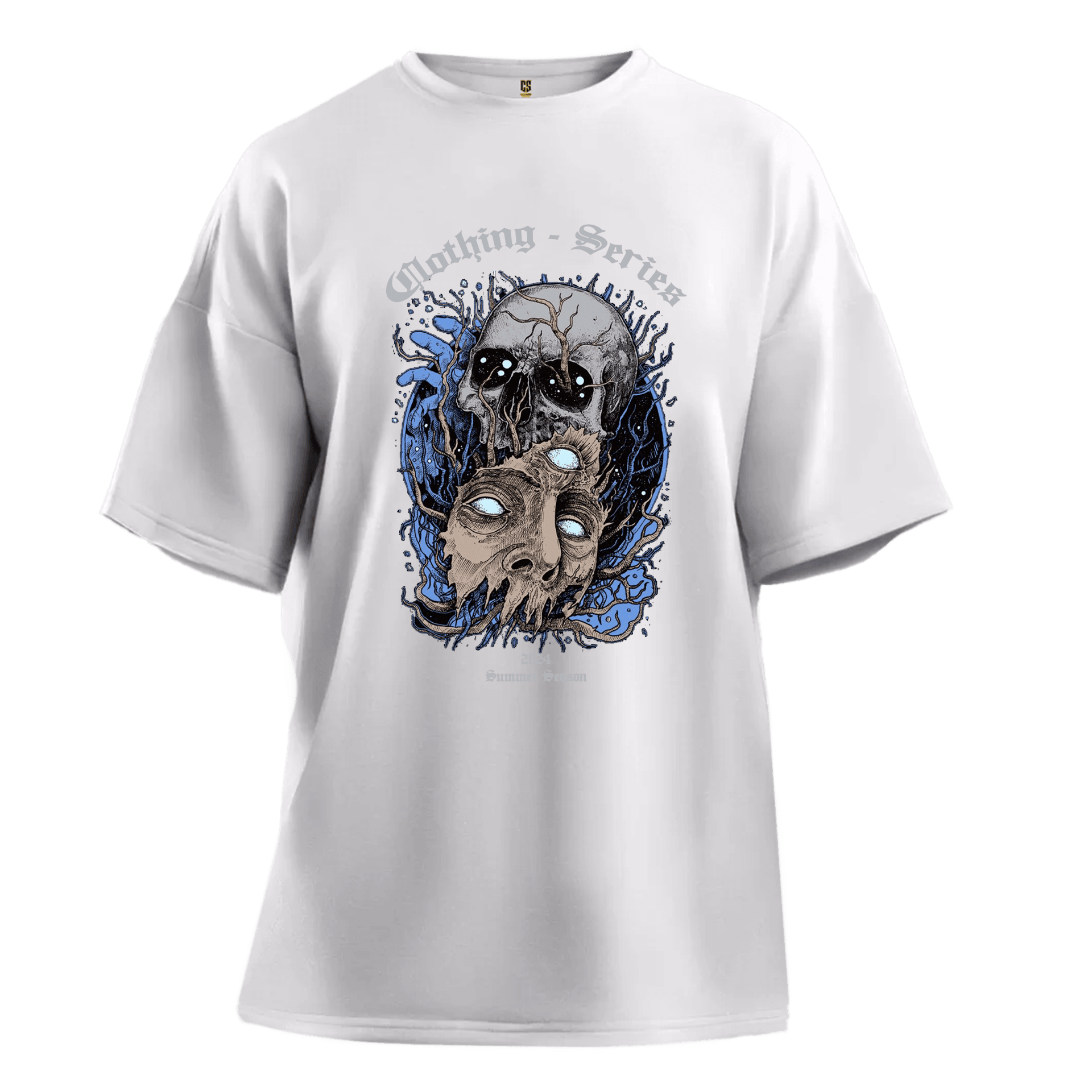 Clothing Grave Ön Baskılı Gothic Series (Unisex Tişört )