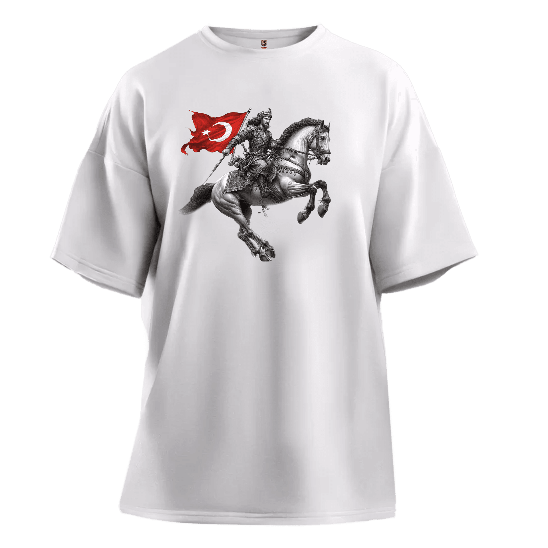 Türk Savaşçısı II Ön  Baskılı   (Unisex Tişört)