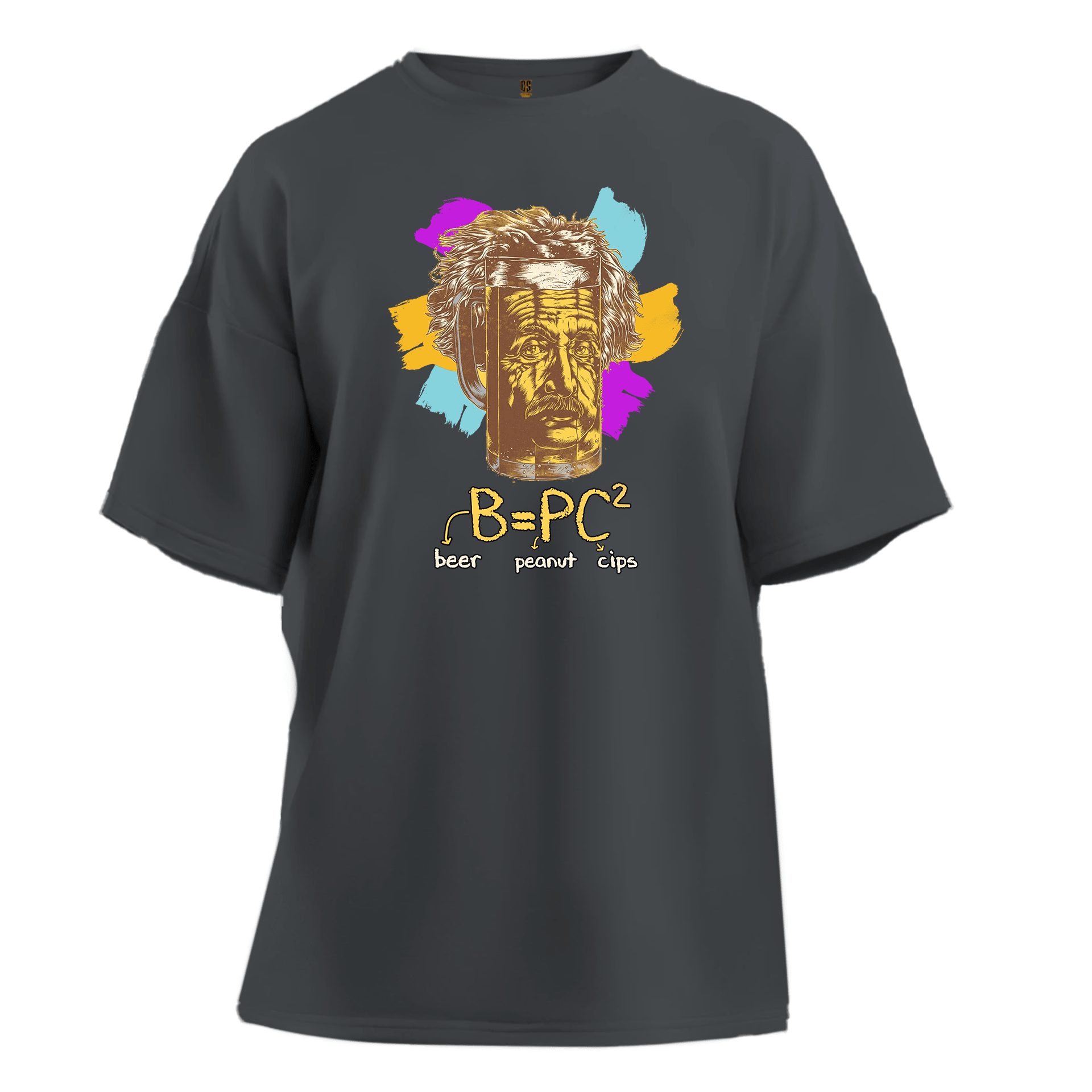 Einstein Formul Alcohol Series Ön Baskılı (Unisex Tişört )