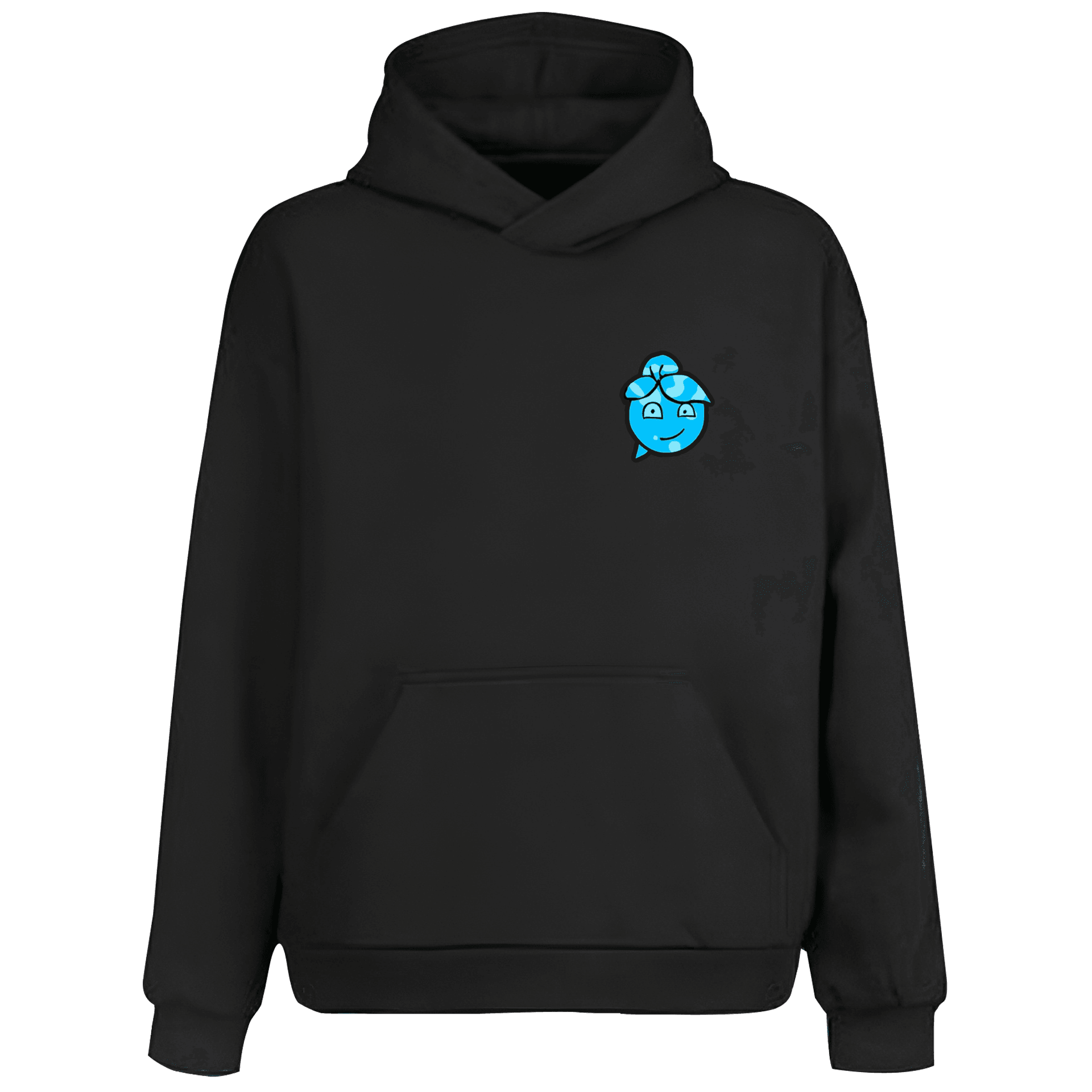 Ateş Ve Su  (SU) Couple Nakışlı Hero  Series (Unisex Hoodie)