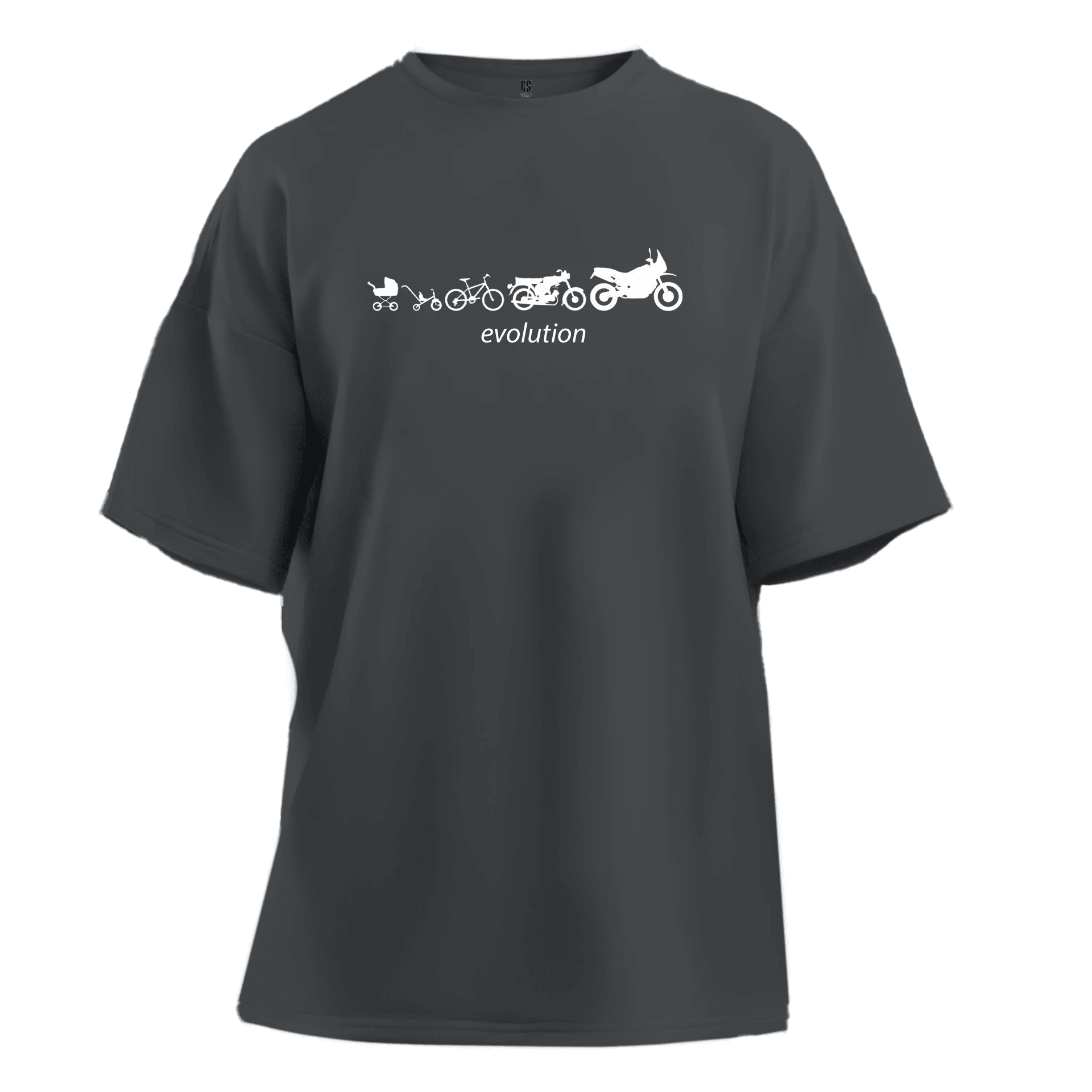 Evolution V Ön  Baskılı Moto  Series(Unisex Tişört )
