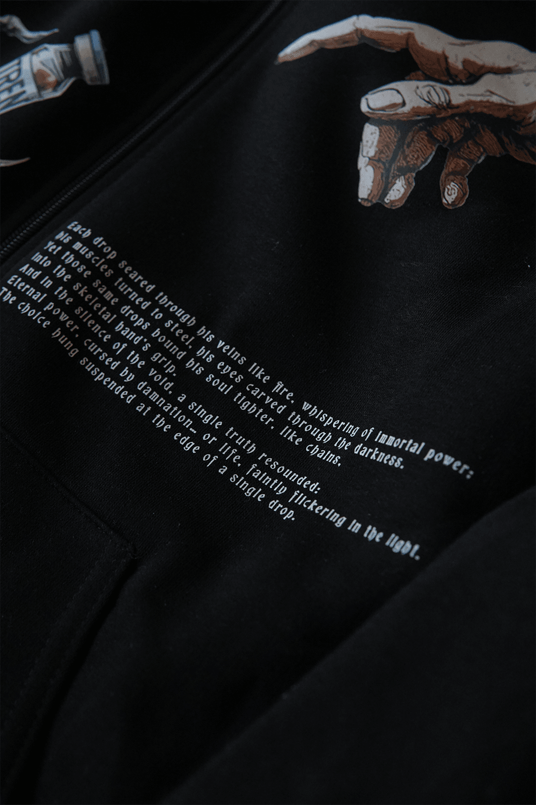 Tren Ön Baskılı  Spor Series (Unisex Fermuarlı Hoodie )