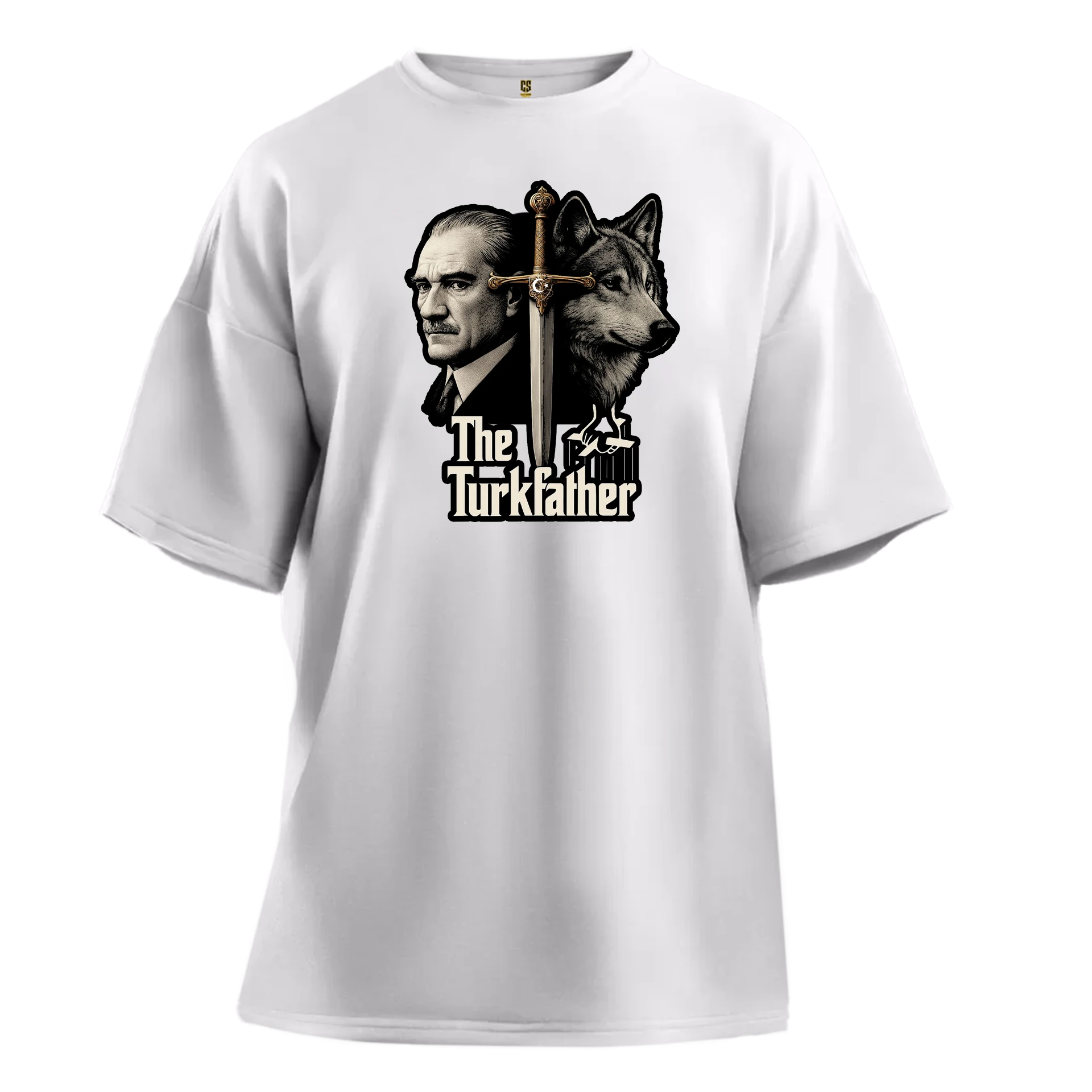 Türk Father III Ön Baskılı  Türk Serisi (Unisex Tişört)