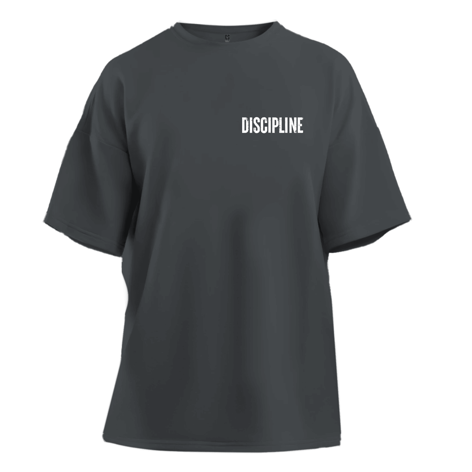 Discipline Ön Ve Arka Baskılı Spor Series  (Unisex Tişört )