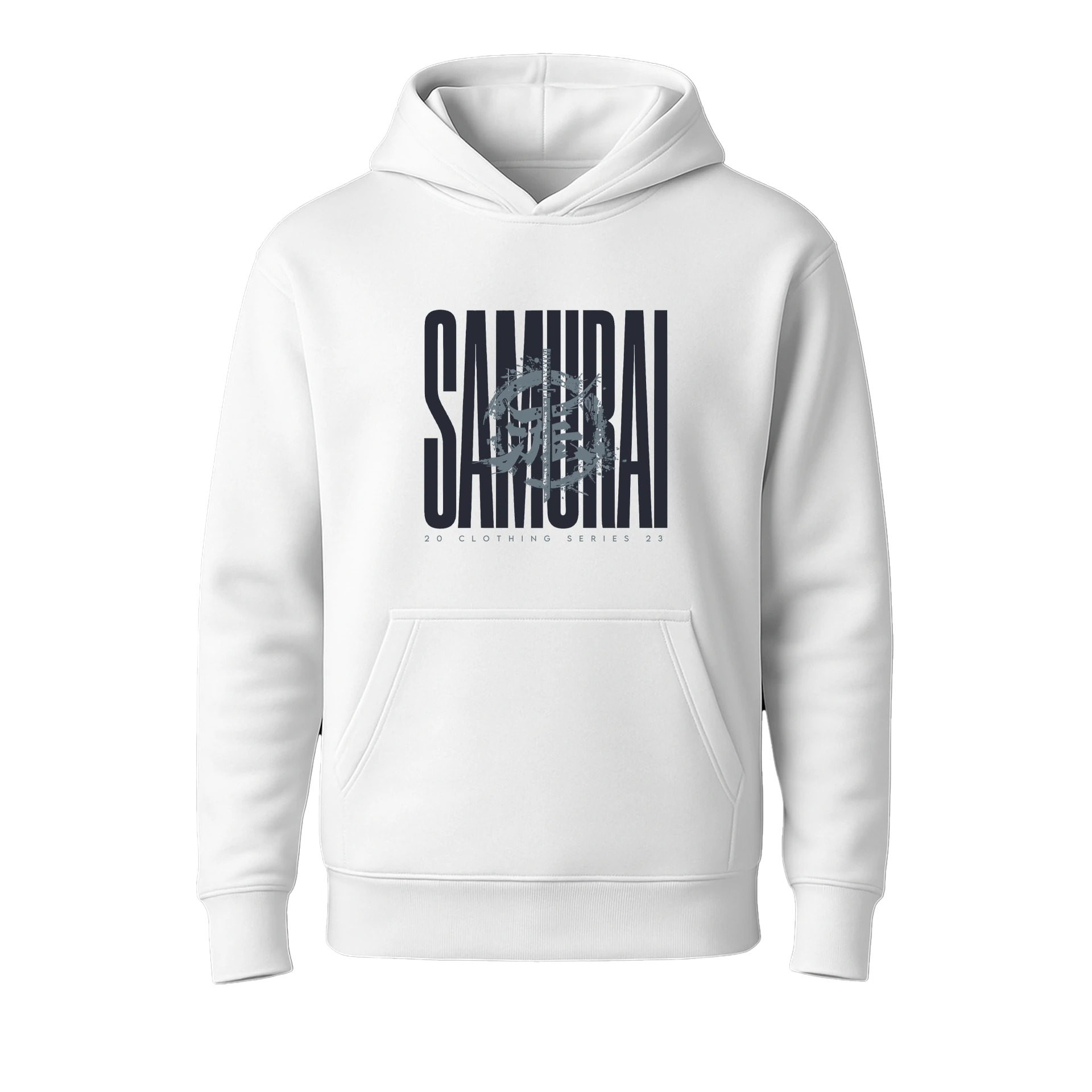 It's not the sharpness of the blade, but the courage of the heart that shapes destiny Ön Ve Arka Baskılı (Unisex Hoodie )