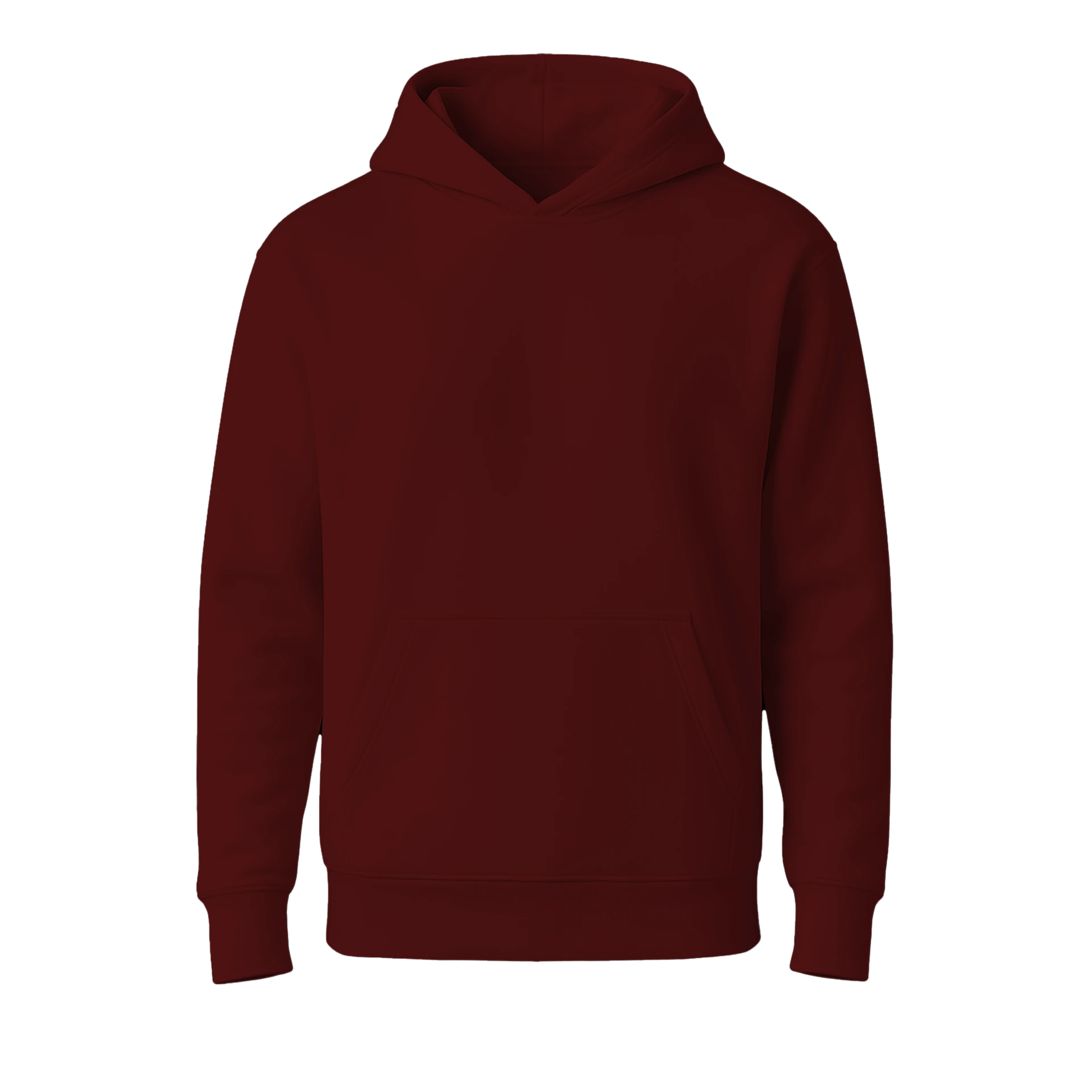 Basic 3 İplik  Hoodie Baskısız   (Unisex Kapüşonlu)