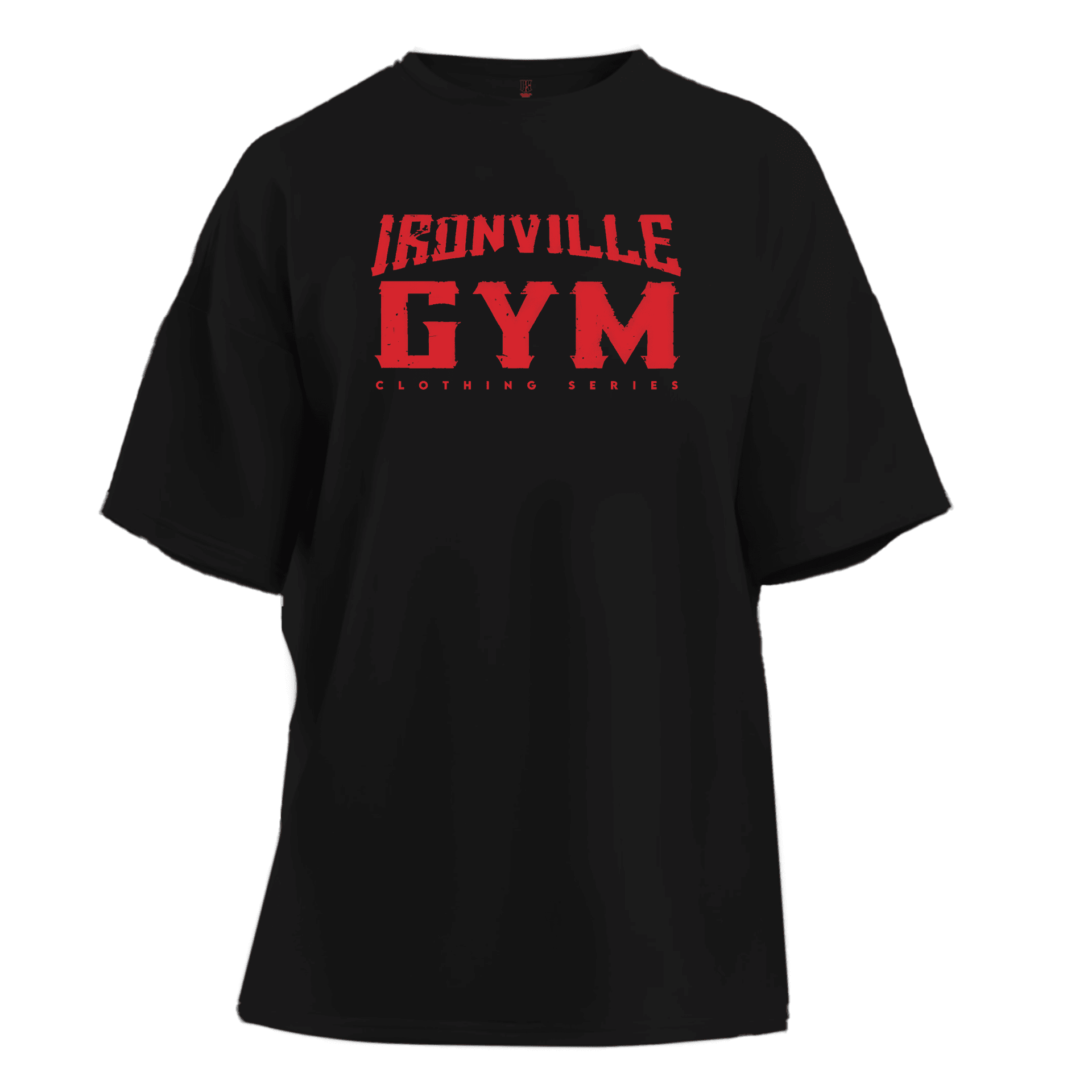 İronville Gym  Ön Ve Arka Baskılı Spor Series (Unisex Tişört )
