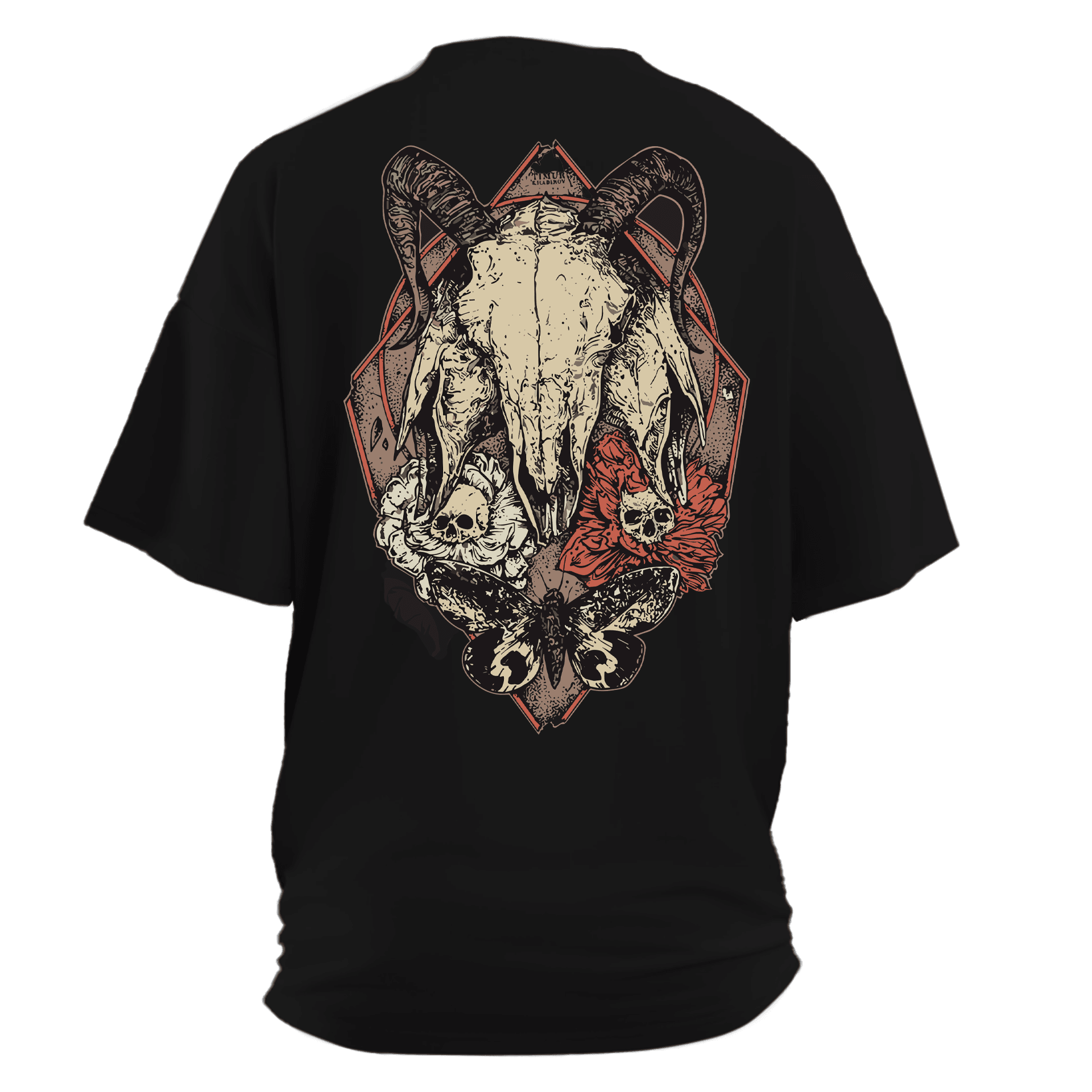 Satan Gothic Series Ön ve Arka Baskılı (Unisex Tişört)