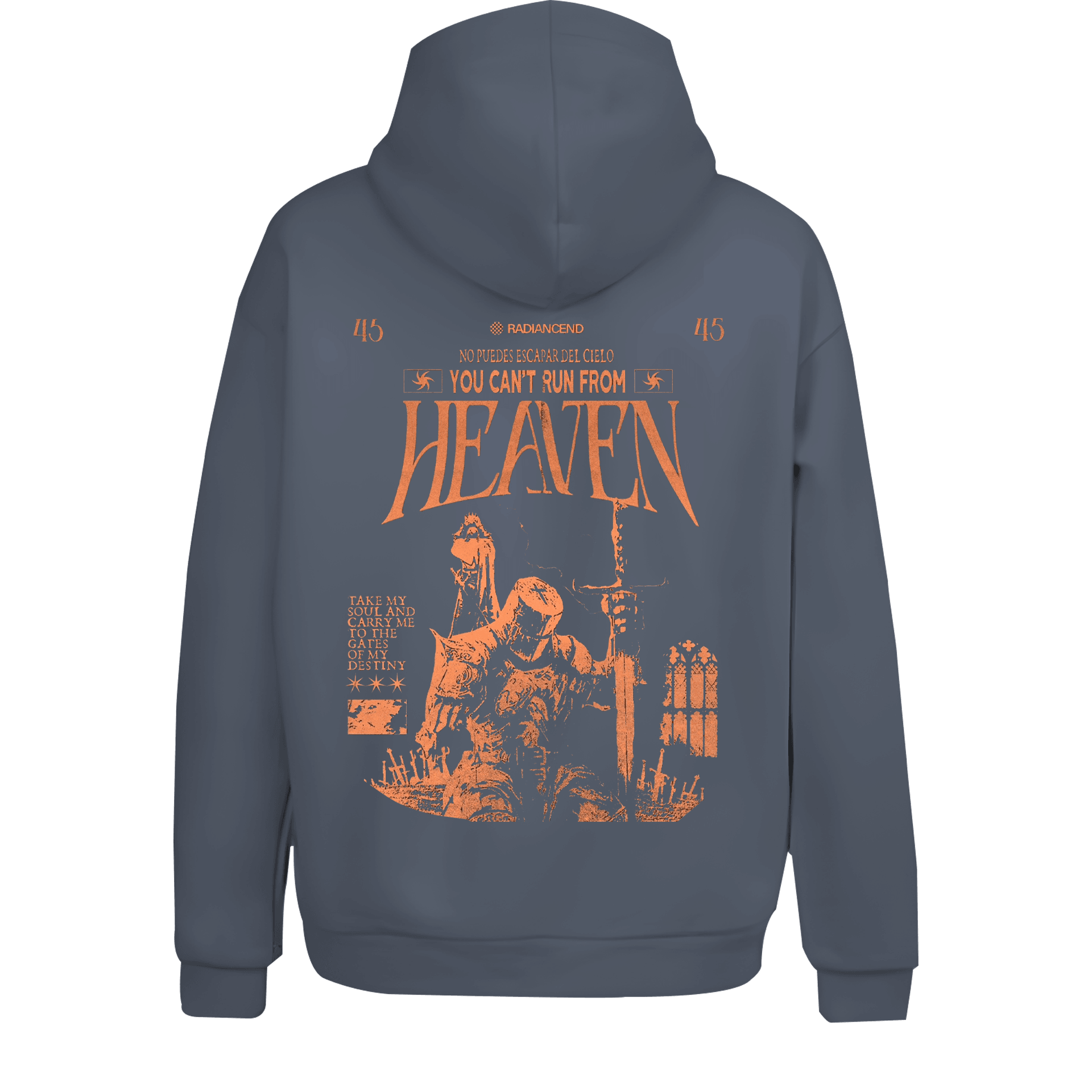 Knight's Paradise   Ön ve Arka Baskılı (Unisex Hoodie )