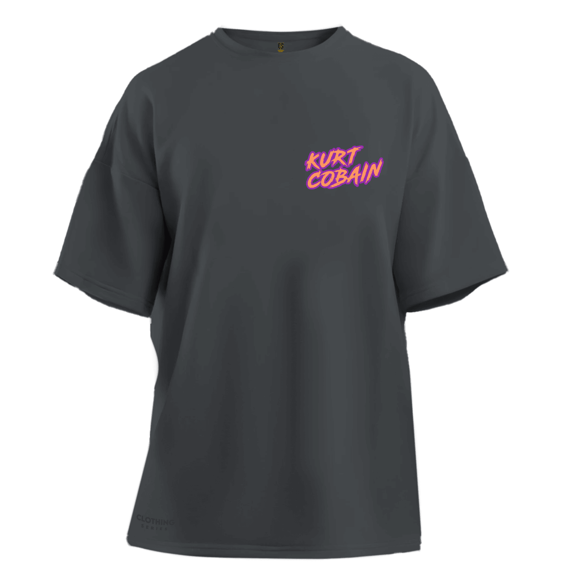 Nirvana Kurt Cobain Rock and Metal Series Ön Arka Baskılı (Unisex Tişört )