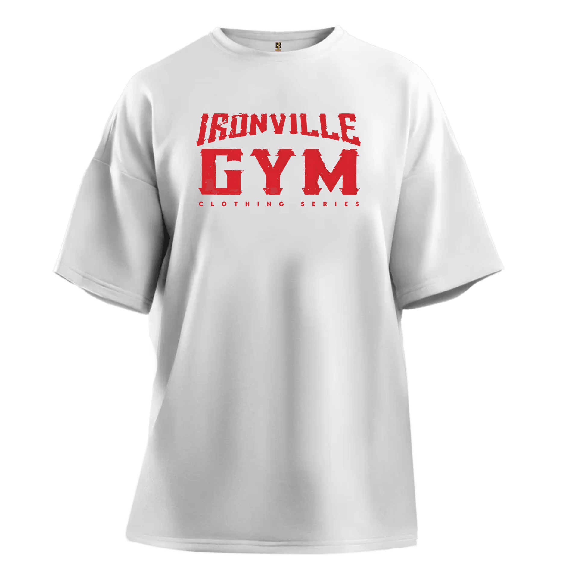 İronville Gym  Ön Ve Arka Baskılı Spor Series (Unisex Tişört )