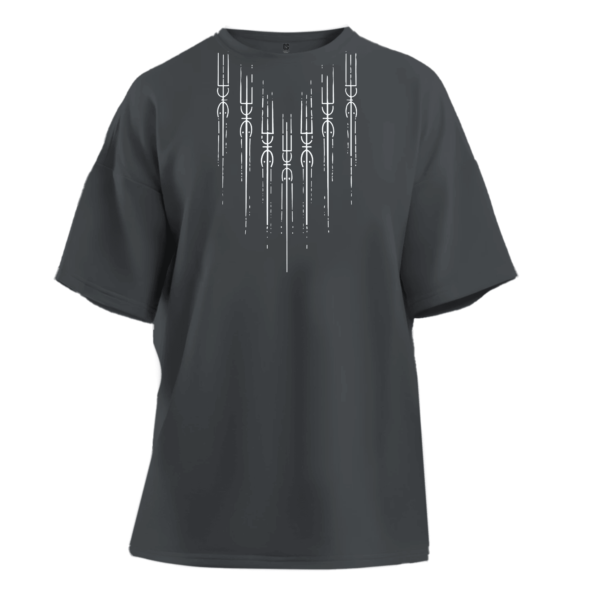 Nordic Pattern Ön  Baskılı Nordic(Unisex Tişört)