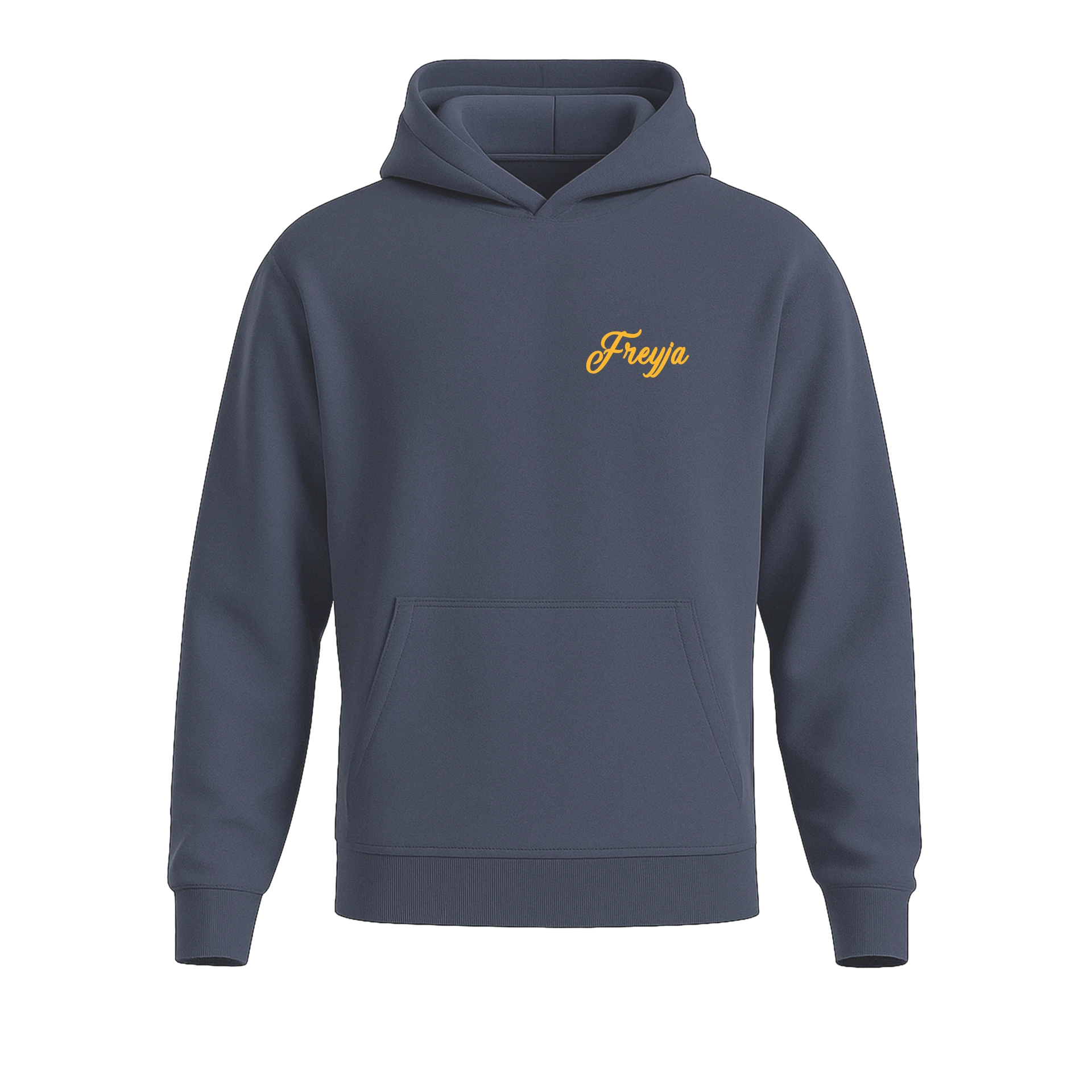   Freyja  Ön Ve Arka Baskılı  Nordic Series   (Unisex Hoodie )