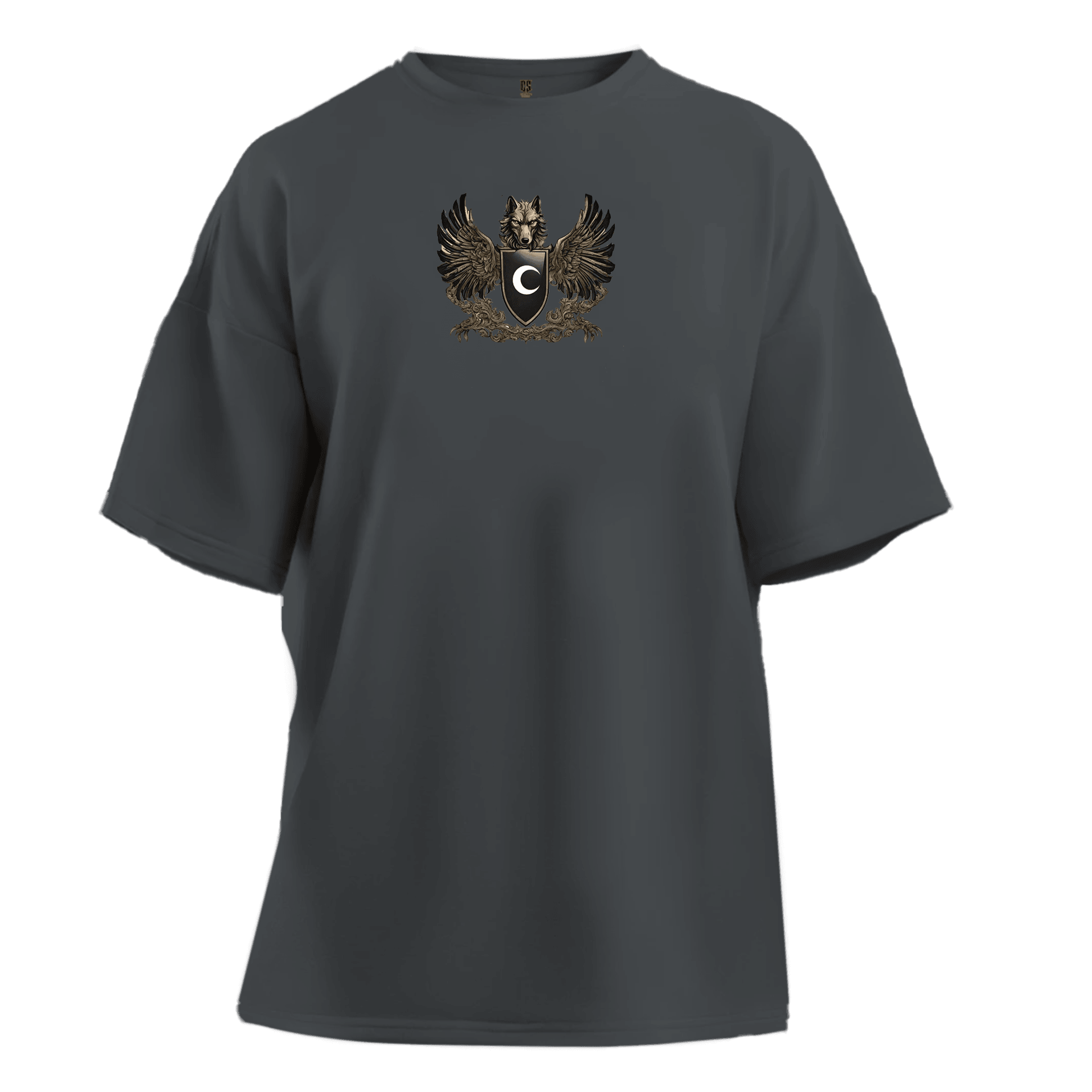 Kanatlı Kurt II Ön Ve Arka  Baskılı   (Unisex Tişört)