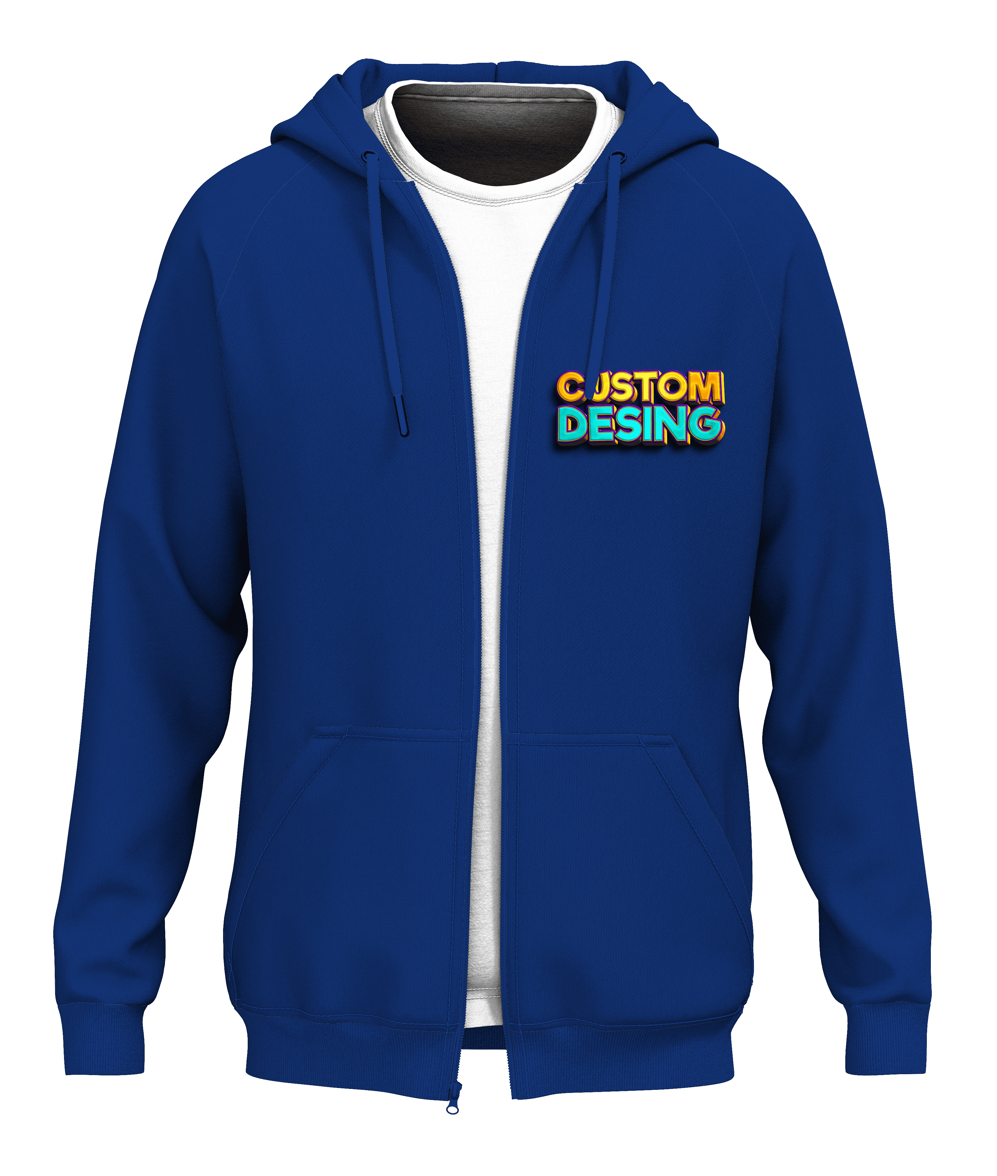 Özel Tasarım Custom Desing  (Unisex Fermuarlı kapüşonlu  )