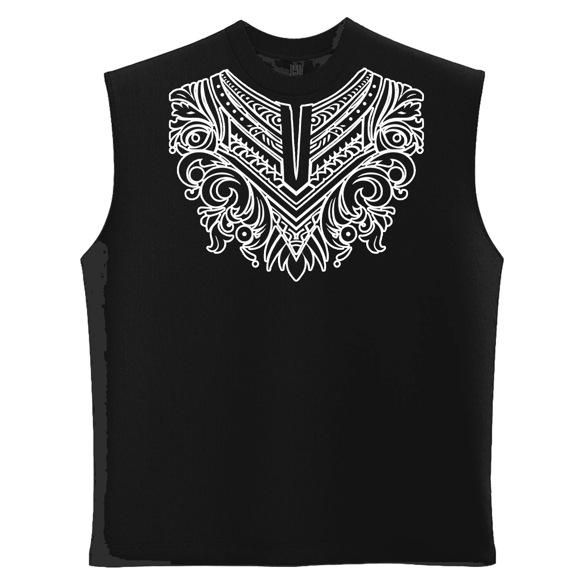  Pattern  Ön  Baskılı (Unisex Sleeveless Atlet )
