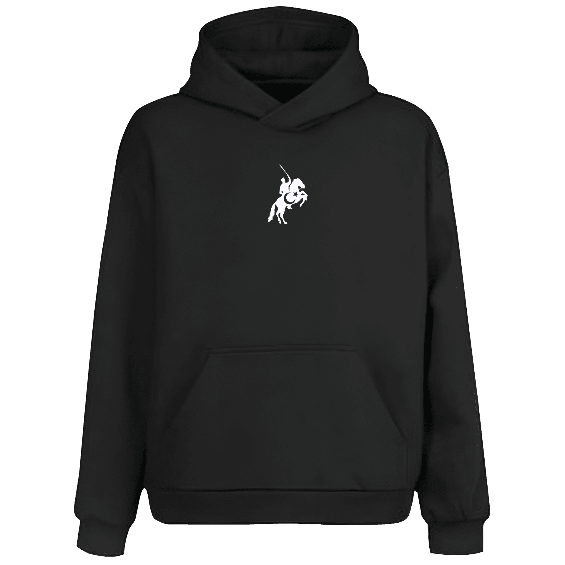 Atatürk Siluet   Ön Nakışlı (Unisex Kapüşonlu)