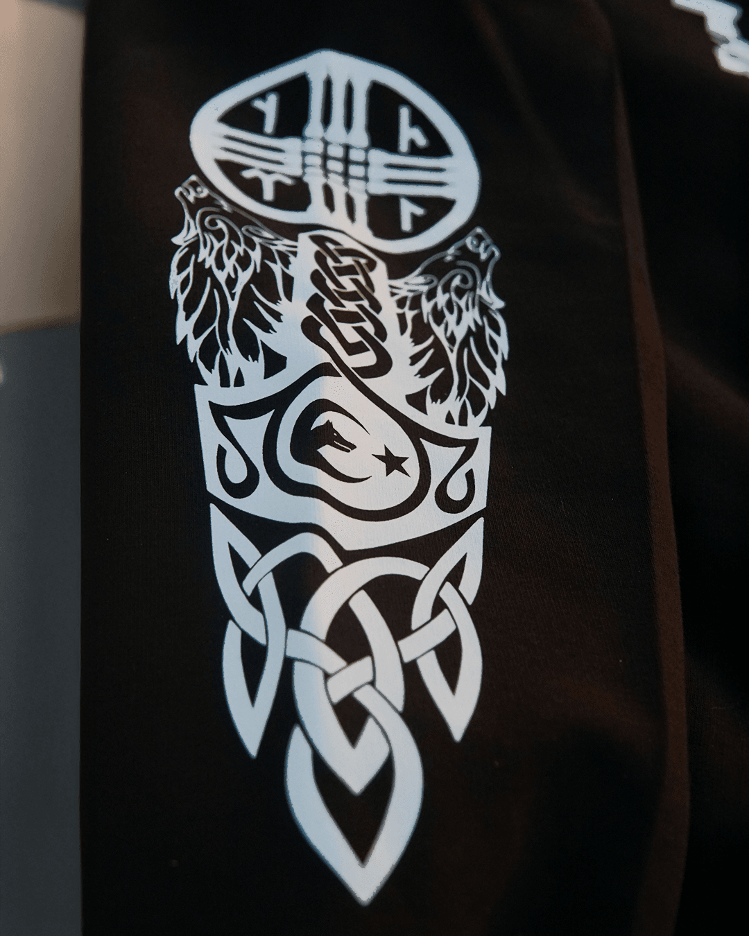 Tengri Ön ve Kol Baskılı  (Unisex Sweatshirt)