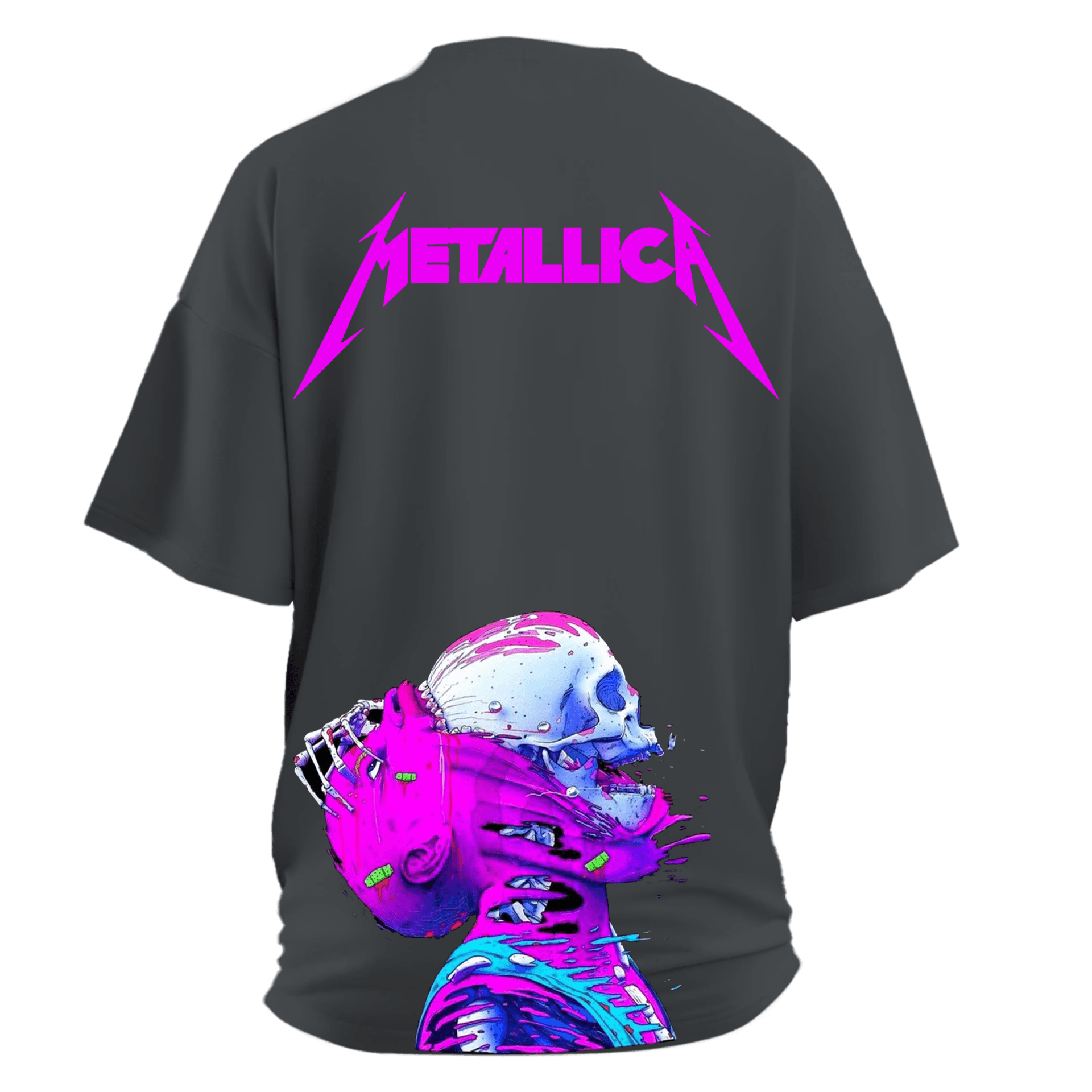 Metallica Revealing Ön ve Arka  Baskılı (Unisex Tişört )