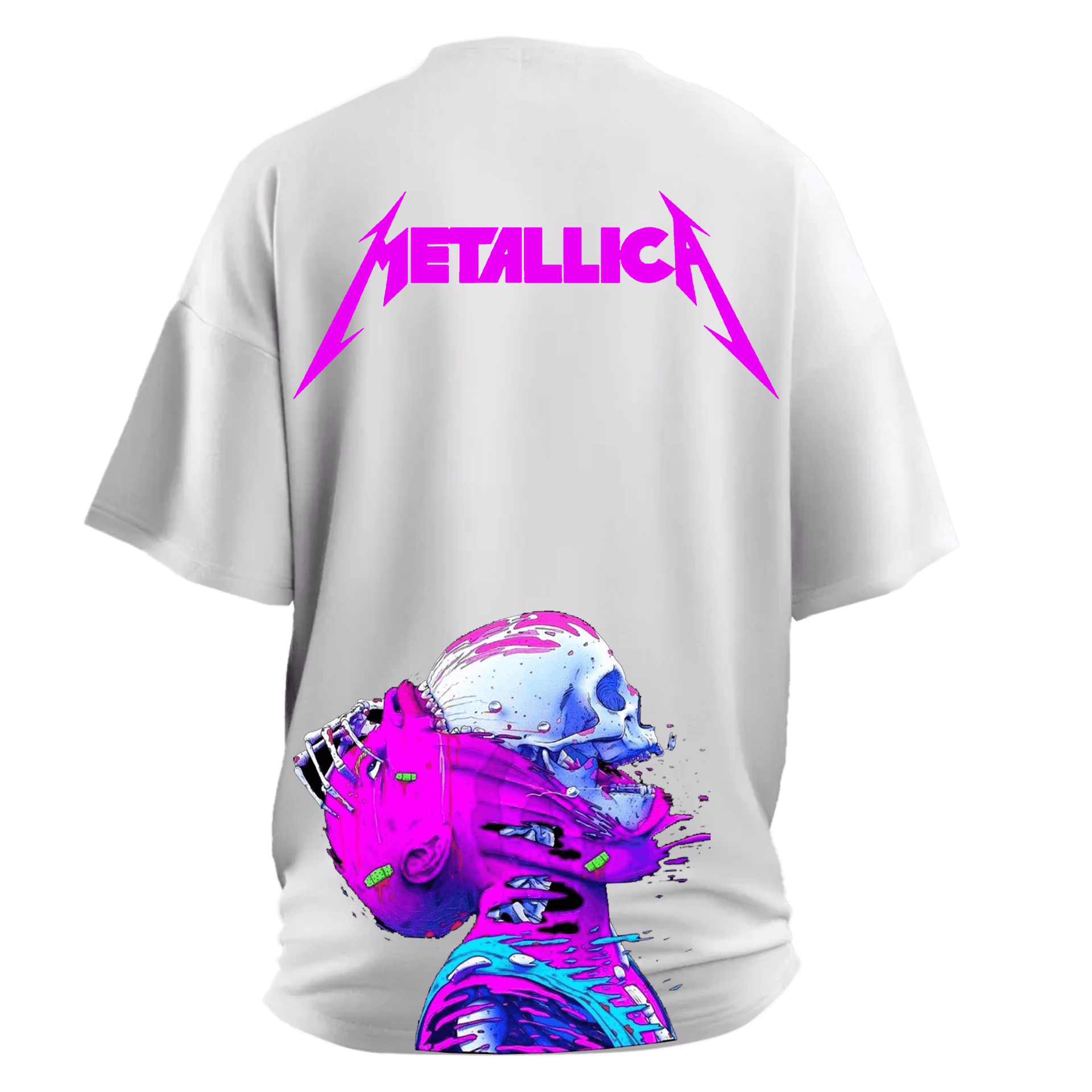 Metallica Revealing Ön ve Arka  Baskılı (Unisex Tişört )