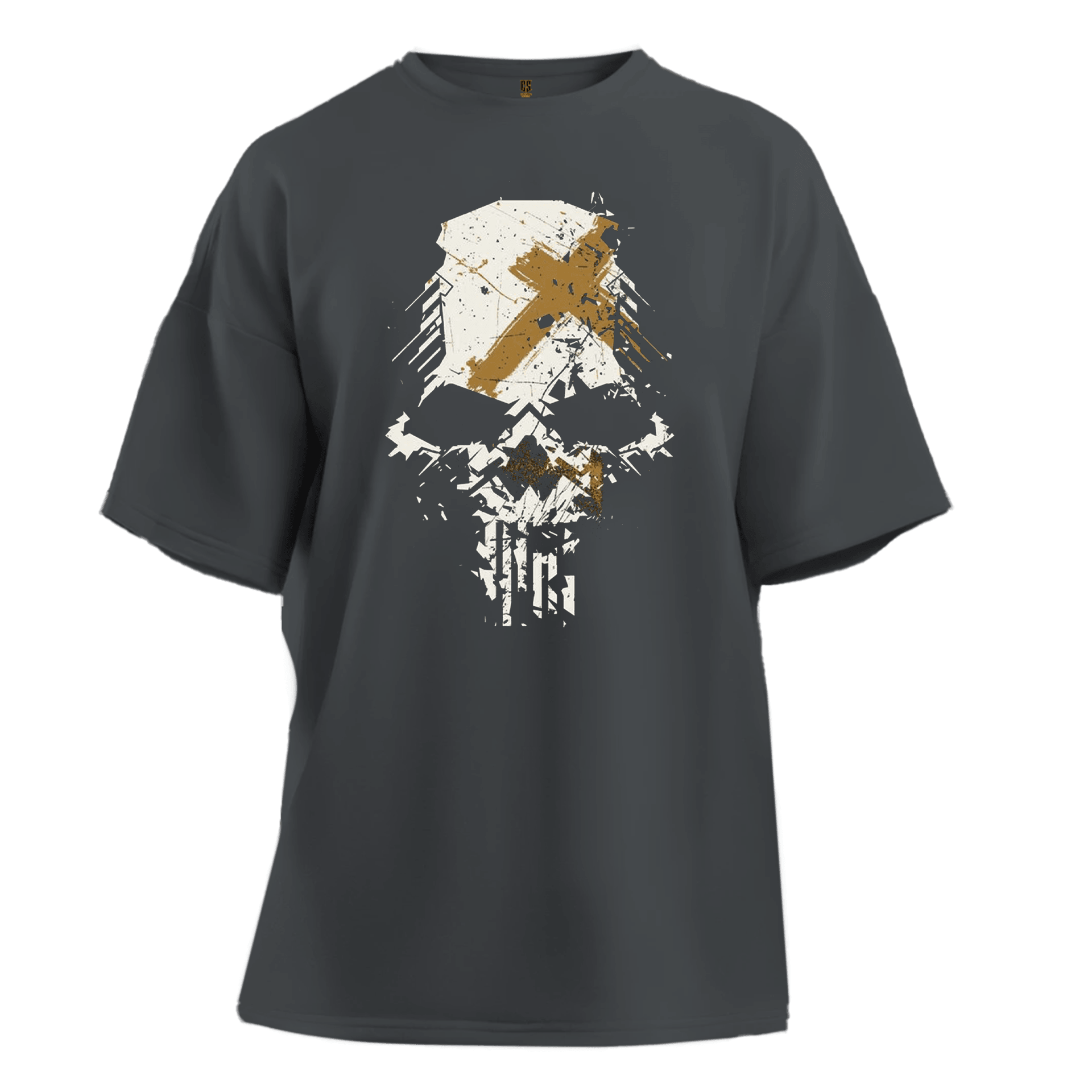 X Skull Gothic Series Ön ve Baskılı (Unisex Tişört)