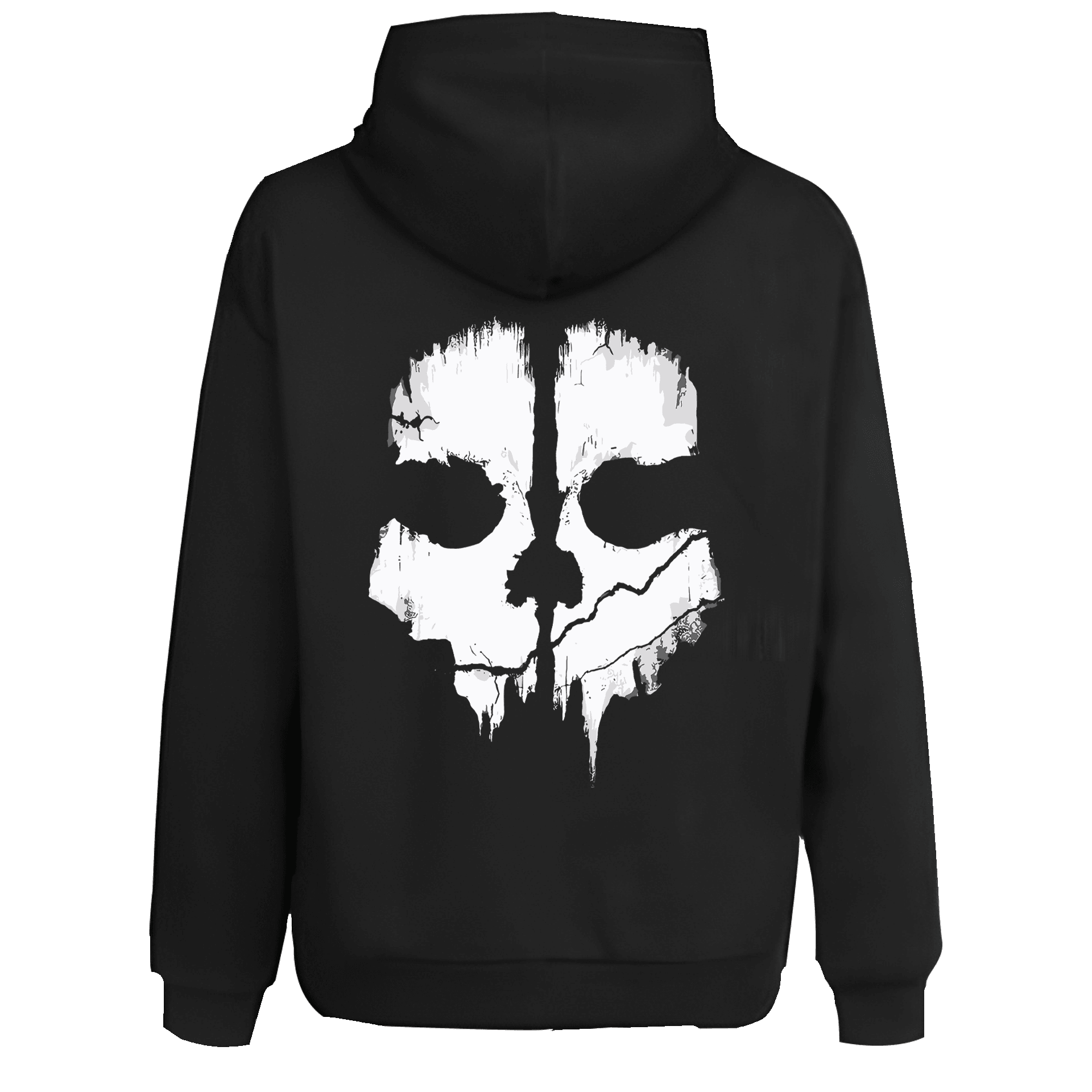 Ghost   Ön ve Arka xBaskılı (Unisex Hoodie )
