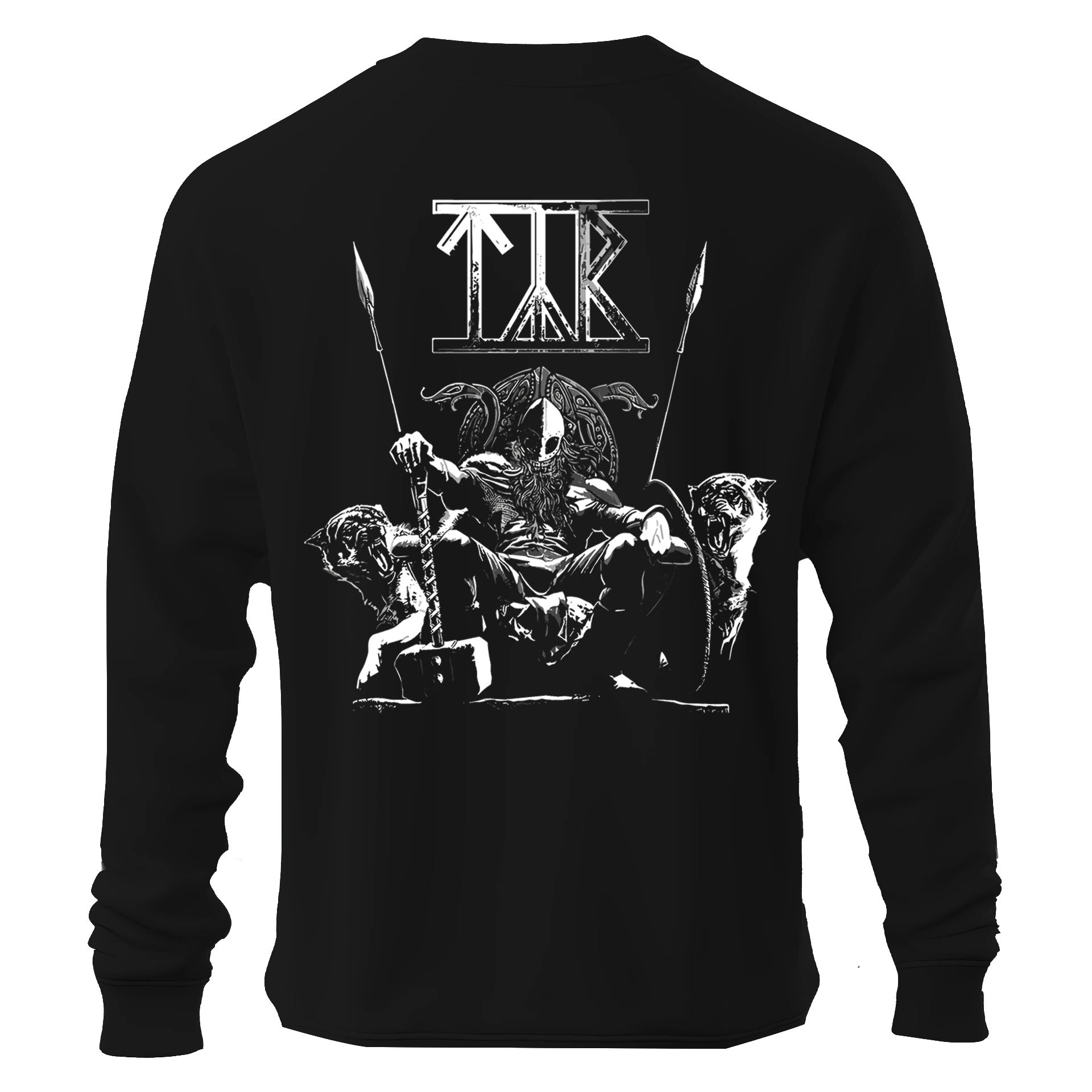 Tyr Ön Ve Arka Baskılı Nordic Series (Unisex Sweatshirt)