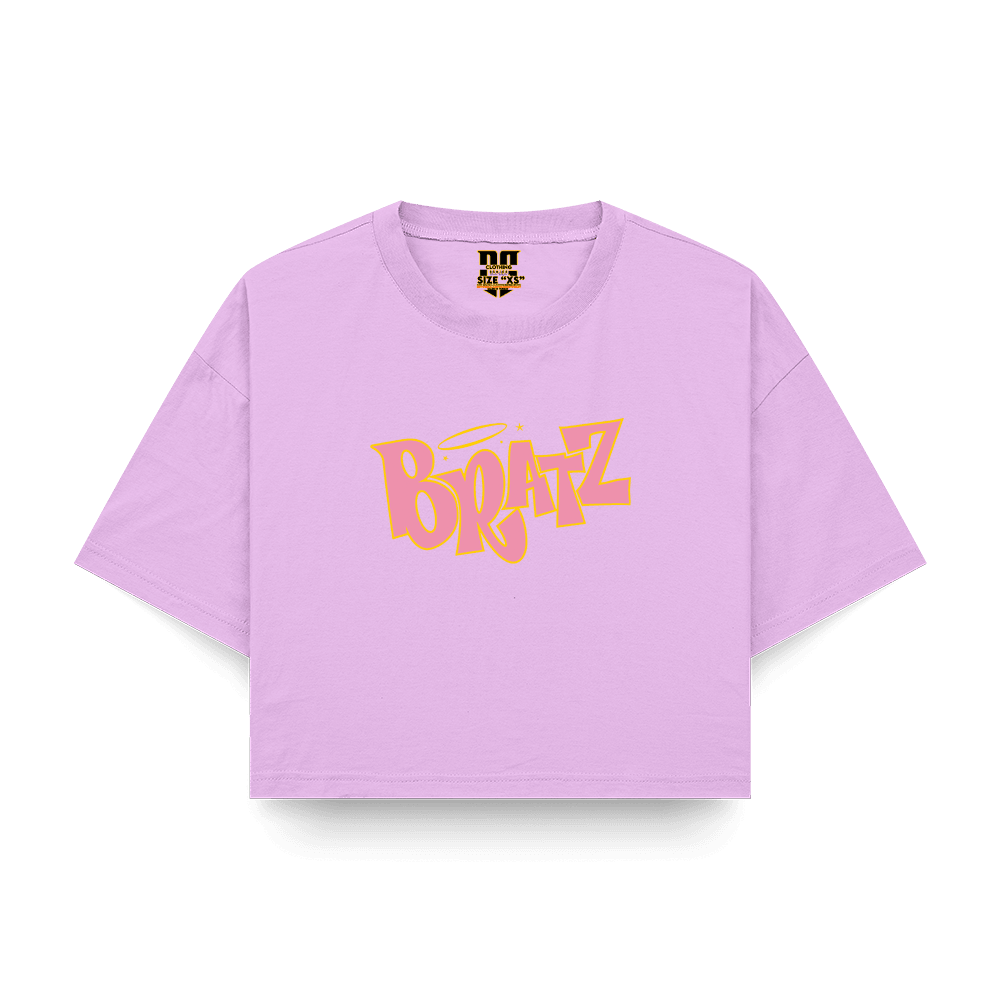 Bratz Baskılı Crop