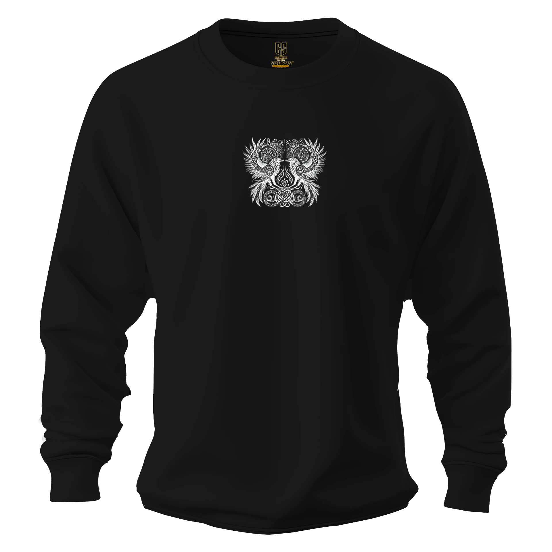 Ravens Ön Ve Arka Baskılı Nordic  (Unisex Sweatshirt)