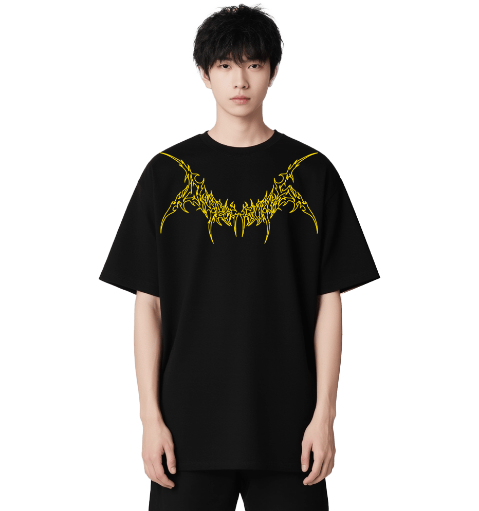 Pattern Gothic Series Ön ve Arka Baskılı (Unisex Tişört)