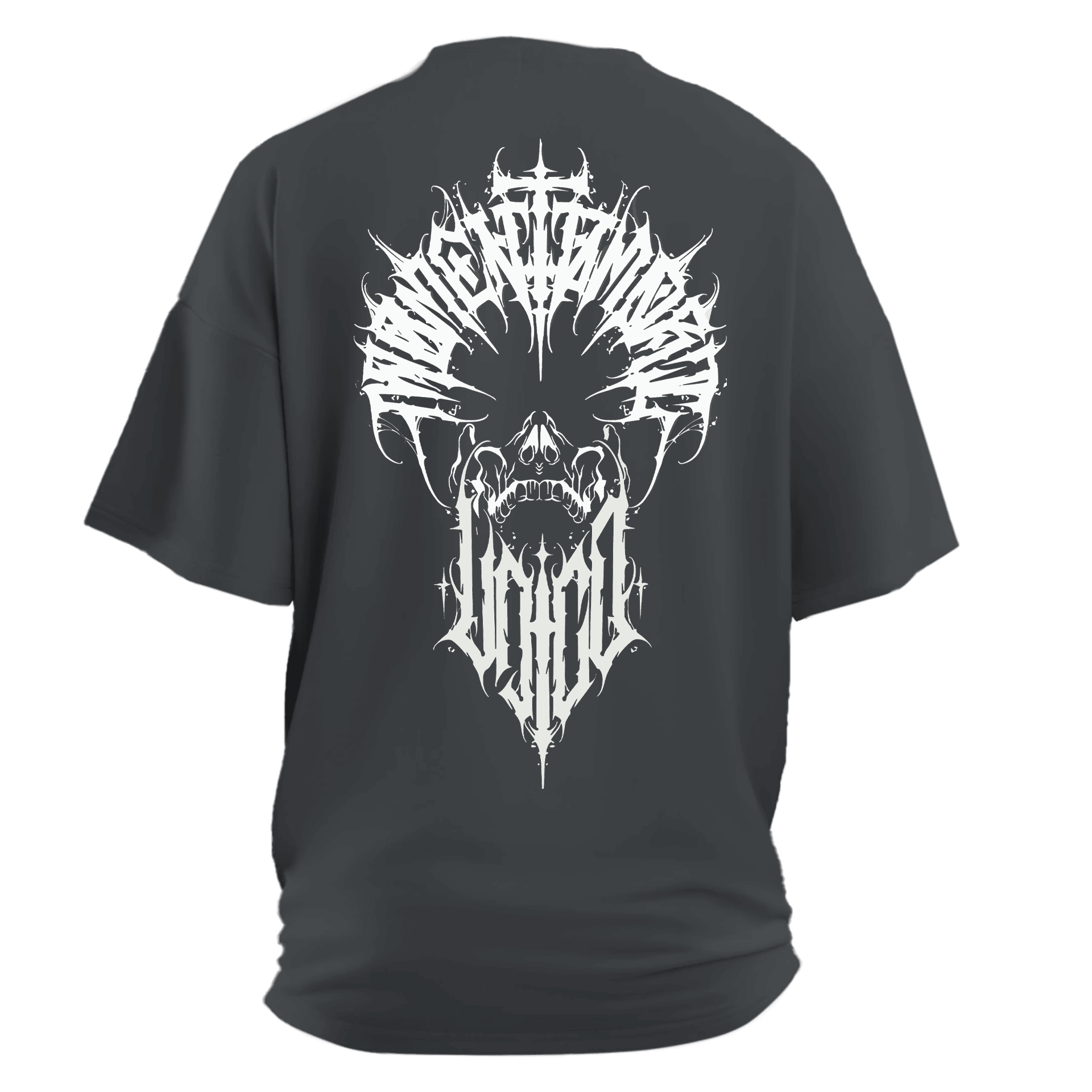 Gothic Skull Series Ön ve Arka Baskılı (Unisex Tişört)