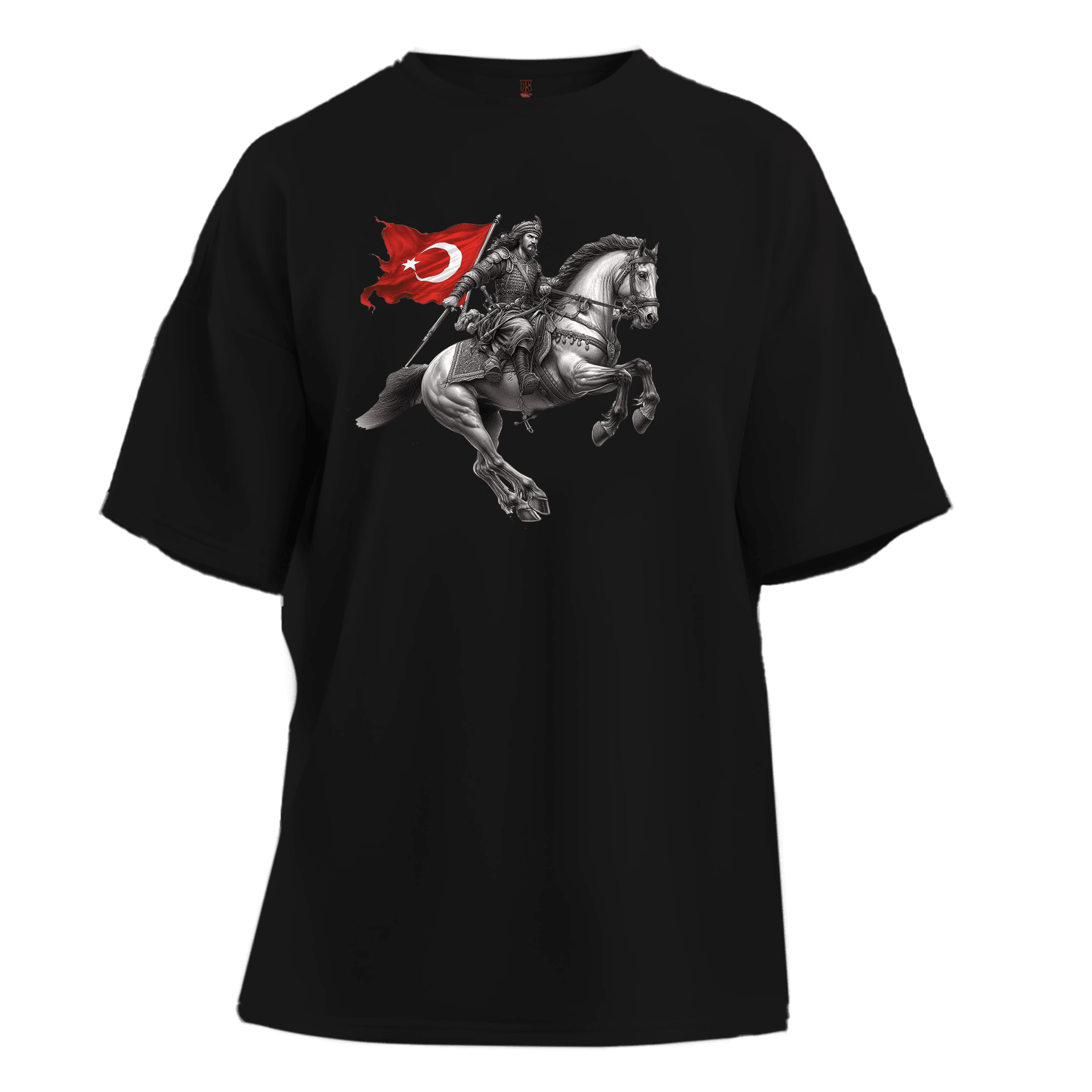 Türk Savaşçısı II Ön  Baskılı   (Unisex Tişört)