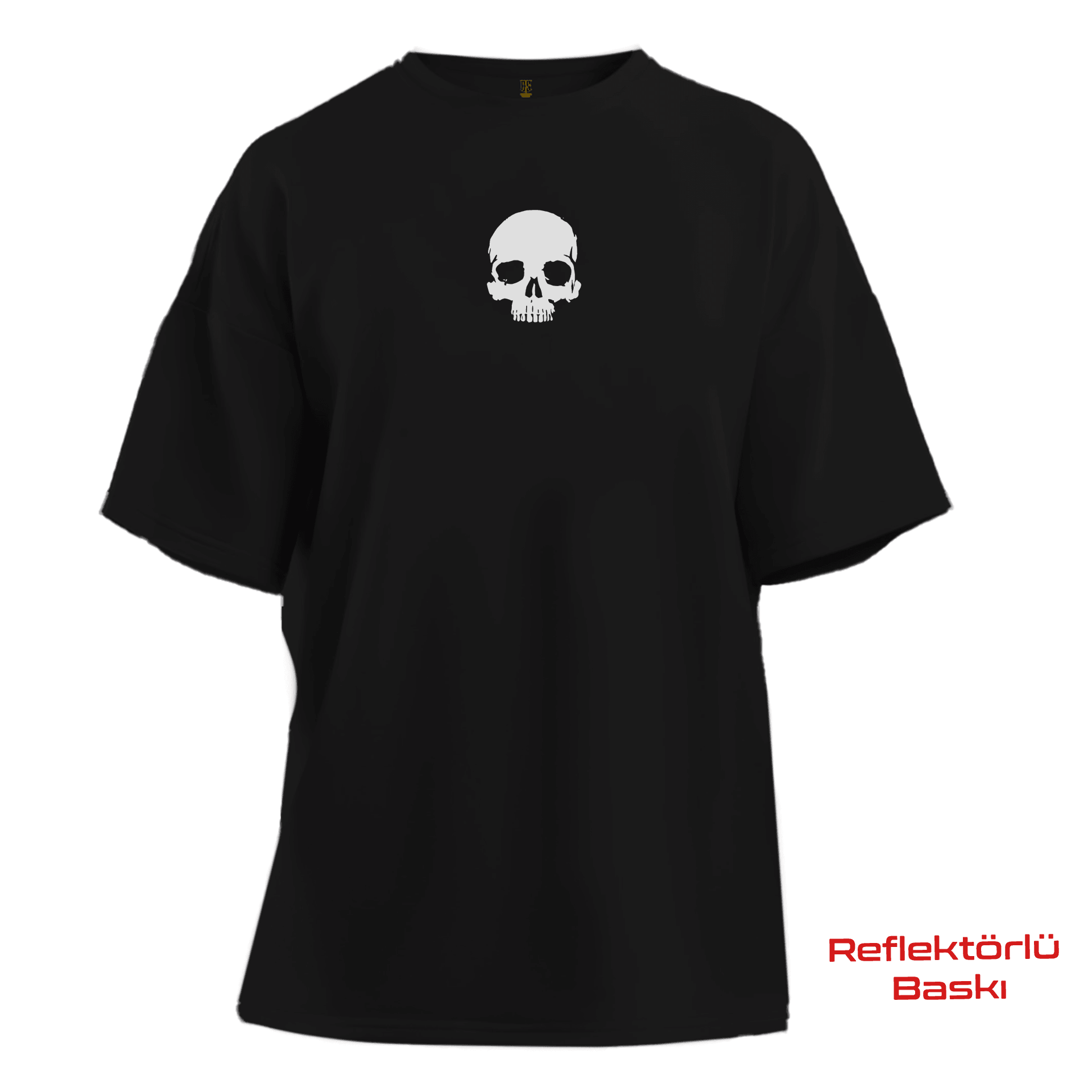 Rude Riders    Ön Baskılı ve Arka REFLEKTÖR BASKILI Moto  Series(Unisex Tişört )