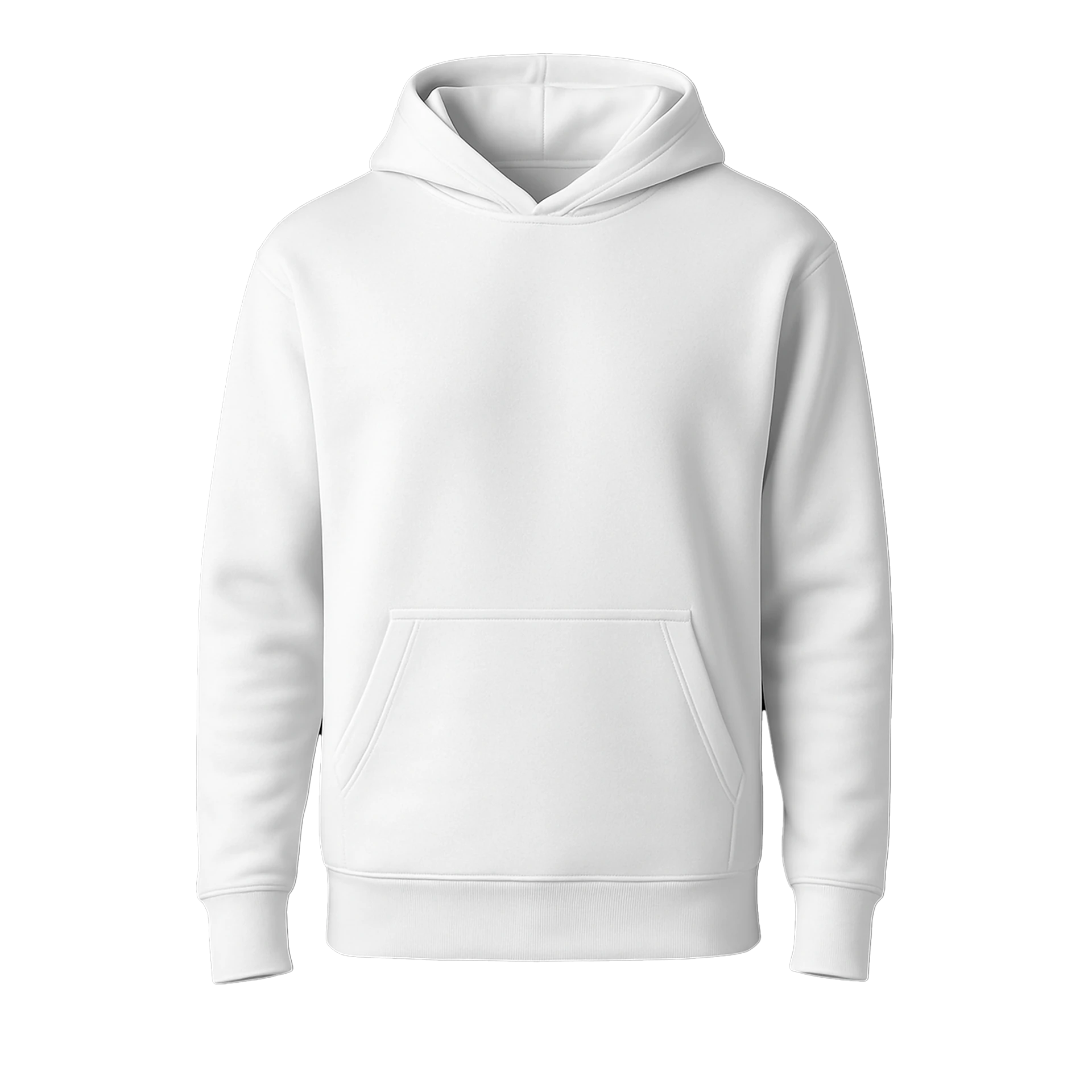 Basic 3 İplik  Hoodie Baskısız   (Unisex Kapüşonlu)
