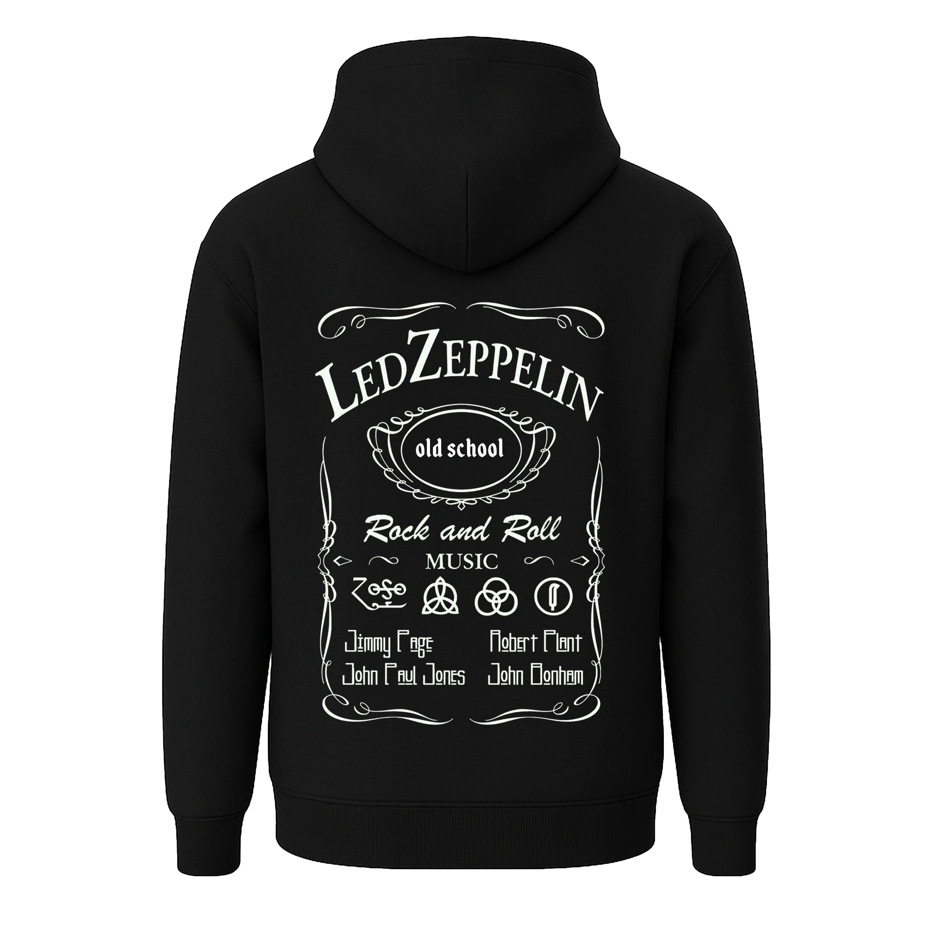 Led Zeppeline   Ön ve Arka Baskılı (Unisex Hoodie)