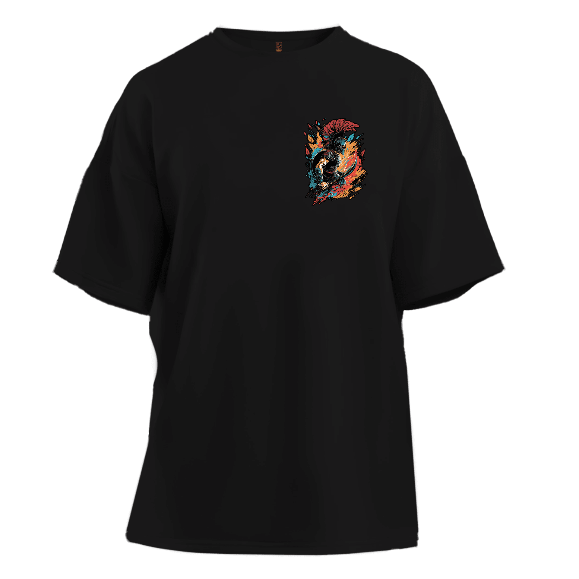 Spartan Sword Warrior Series Ön ve Arka Baskılı (Unisex Tişört)