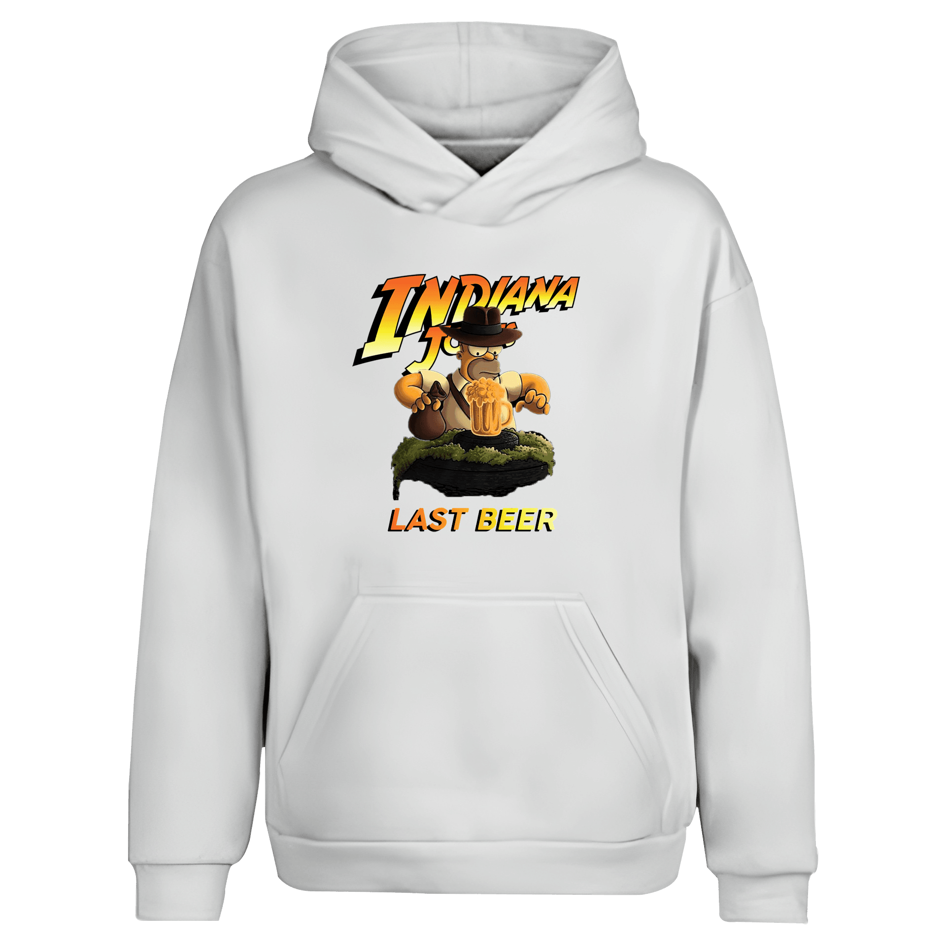 Indıana Jones Last Beer Alcohol Series (Unisex Hoodie)
