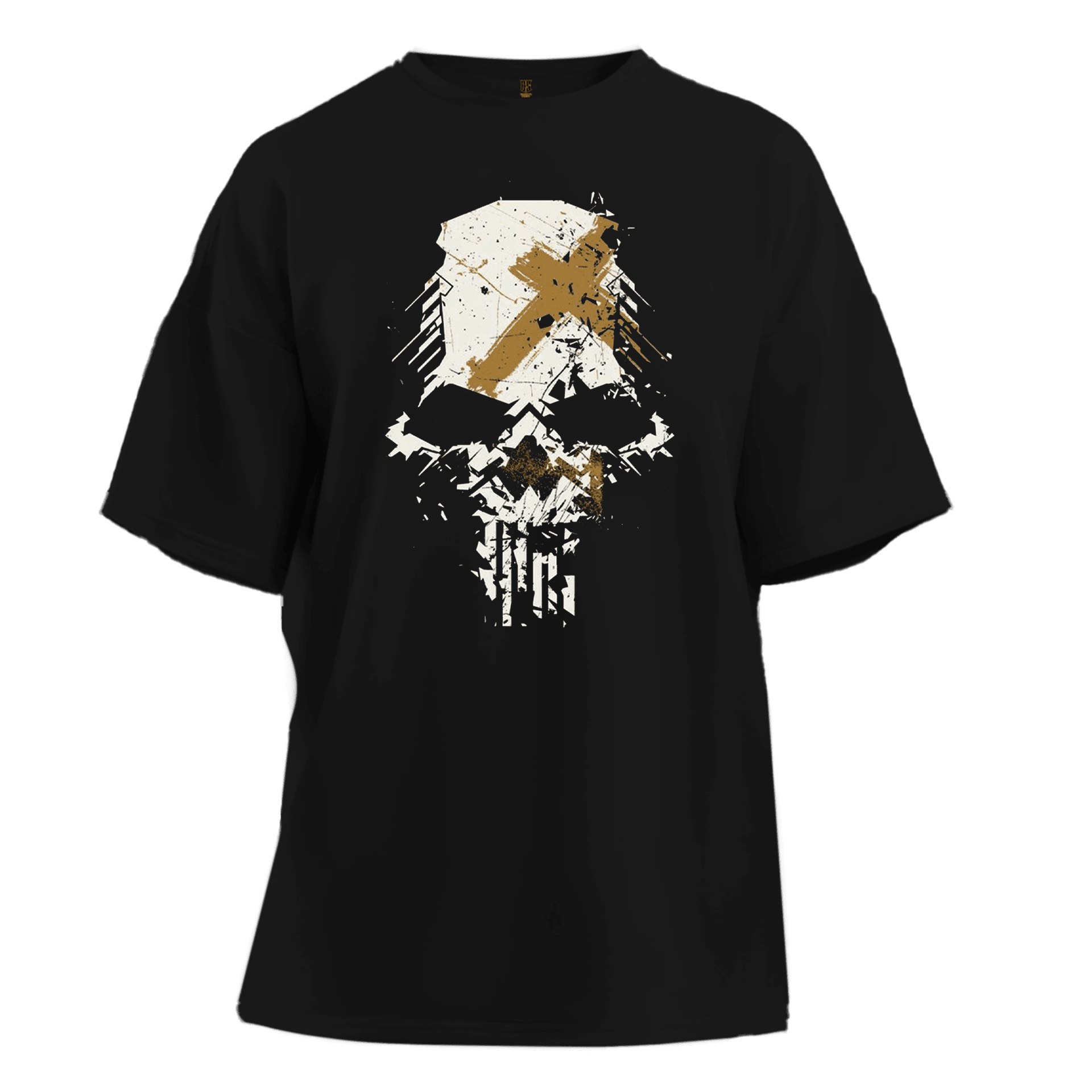 X Skull Gothic Series Ön ve Baskılı (Unisex Tişört)