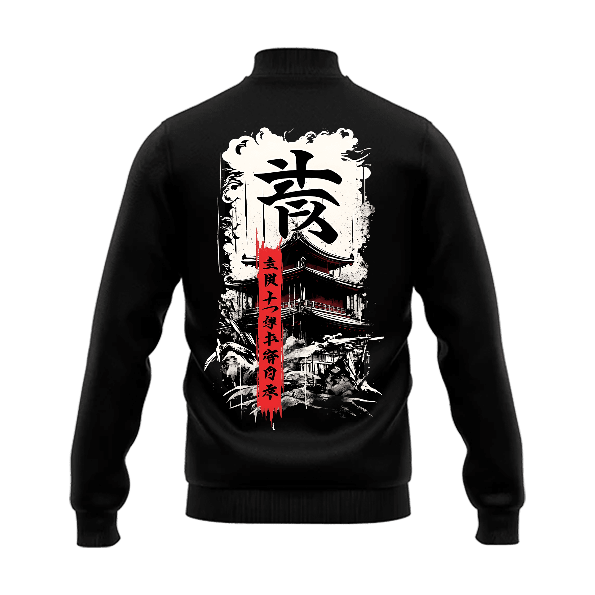 Minka Warrior Series Ön Ve Arka Baskılı (Unisex Kolej ceketi)