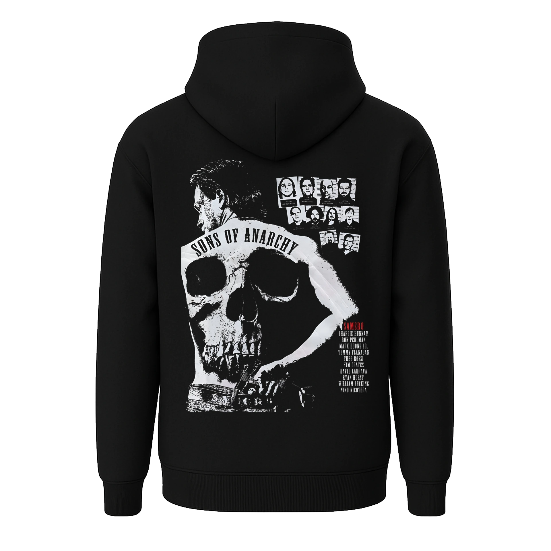 Sons Of Anarchy Ön ve Arka Baskılı Moto Series  (Unisex Hoodie)