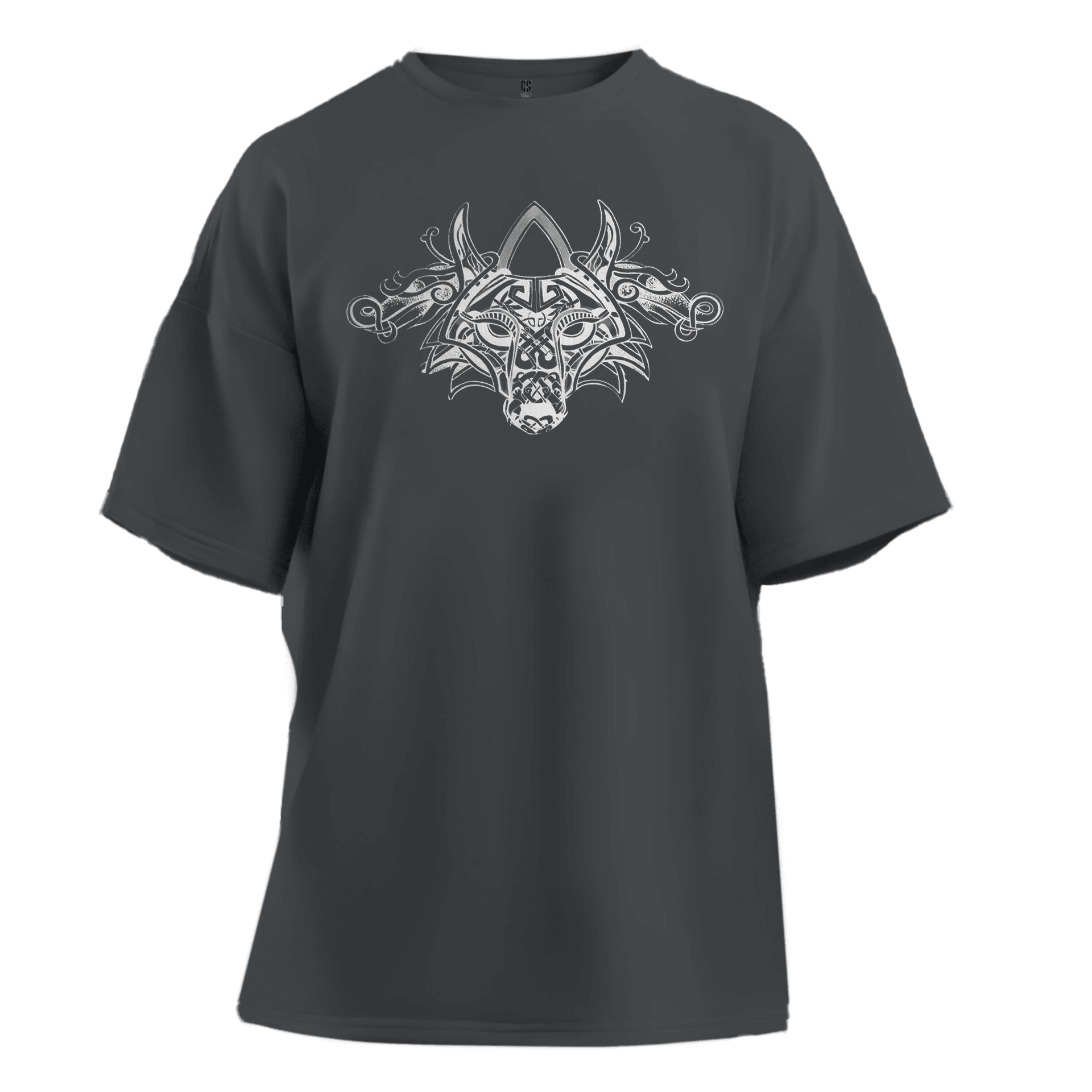 Nord Wolf  Ön Ve Arka Baskılı Nordic(Unisex Tişört)