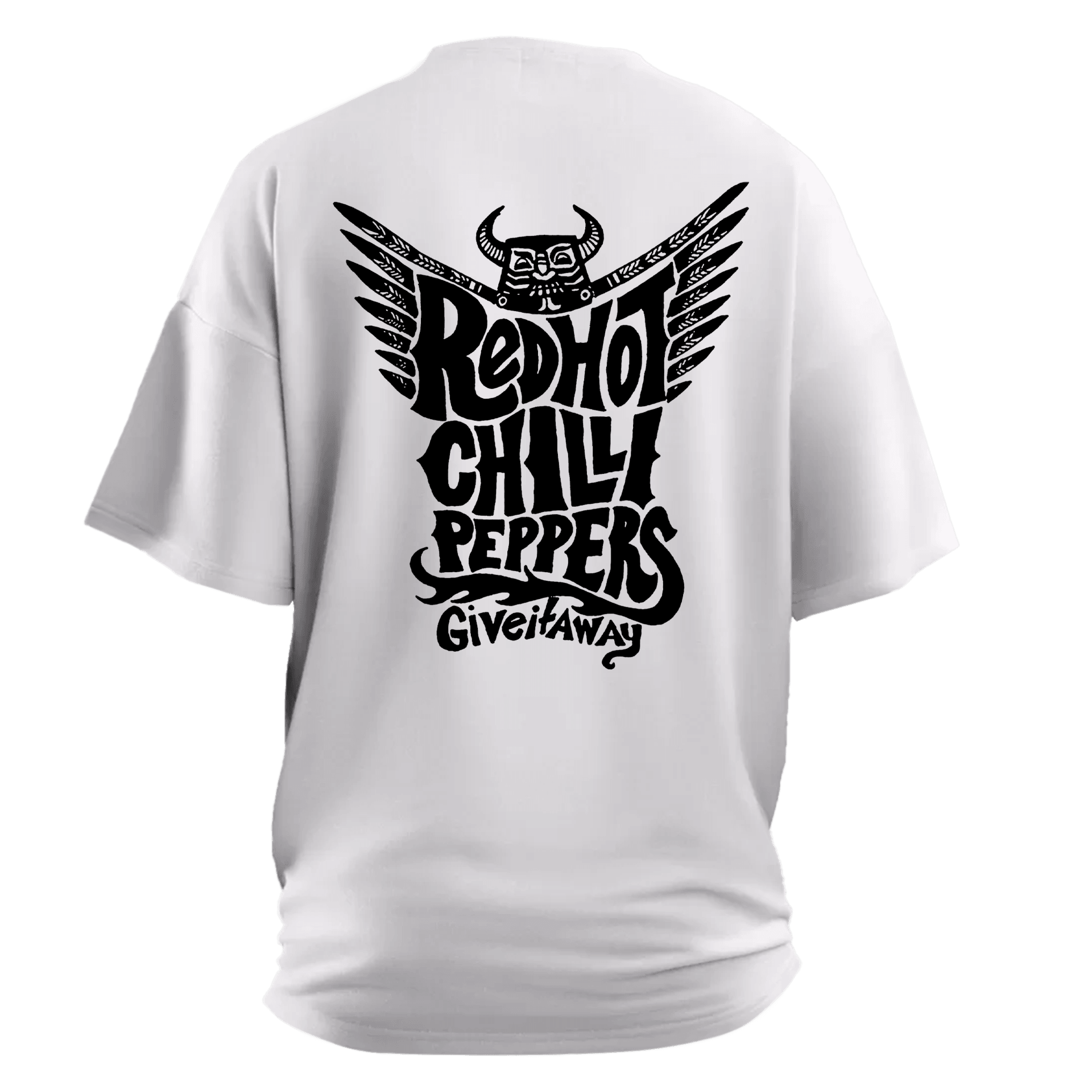 Red Hot Chılı Peppers Ön ve Arka Baskılı (Unisex Tişört )